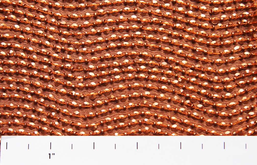 Sequins on Silk Chiffon1