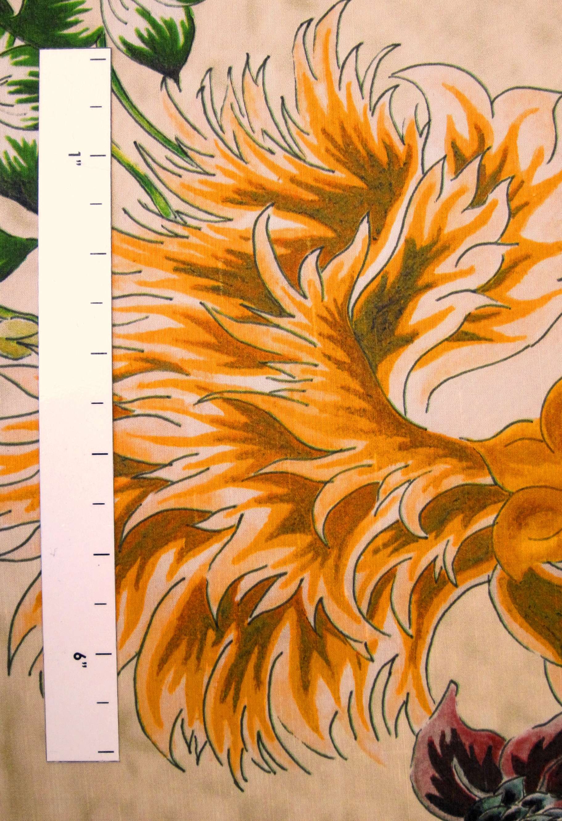 Printed Silk Shantung1