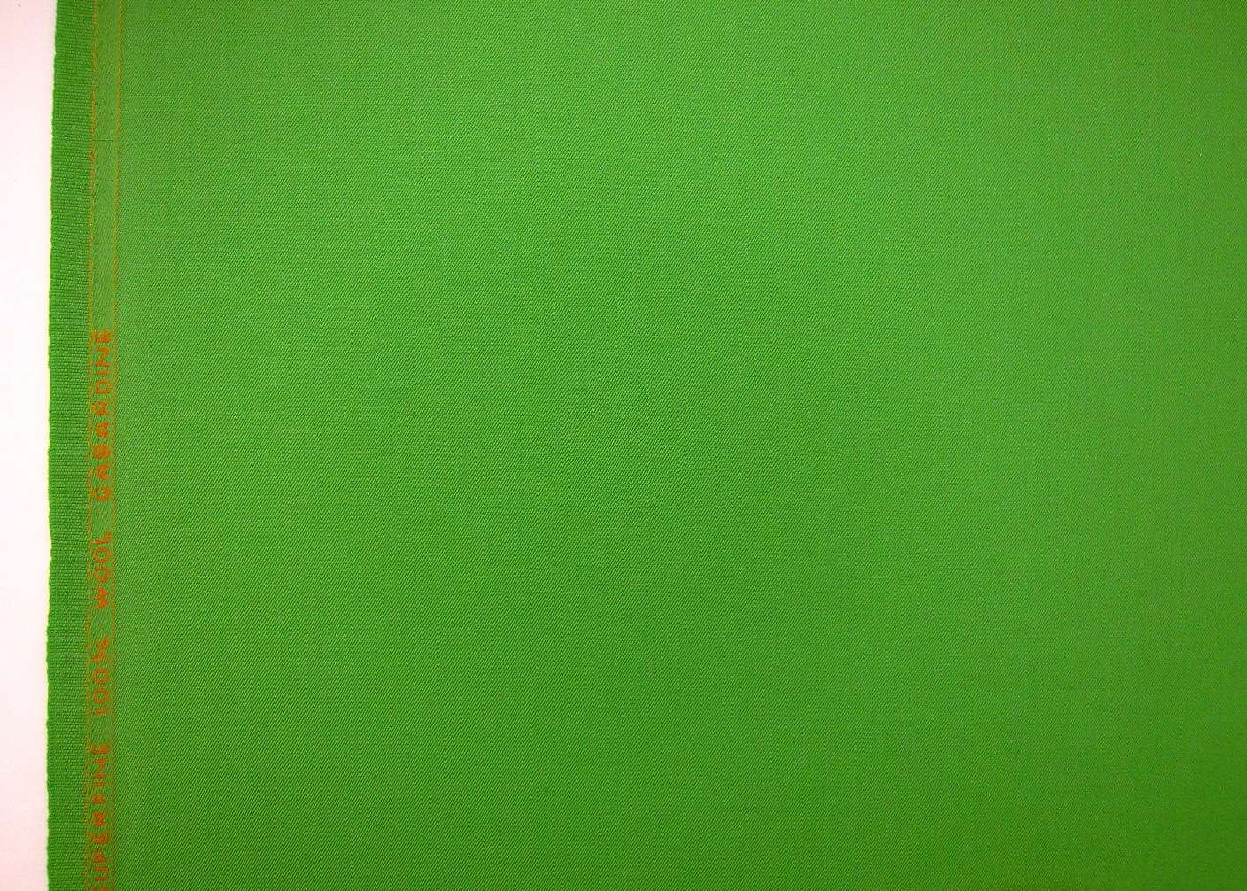 Wool Gabardine in Chartreuse0