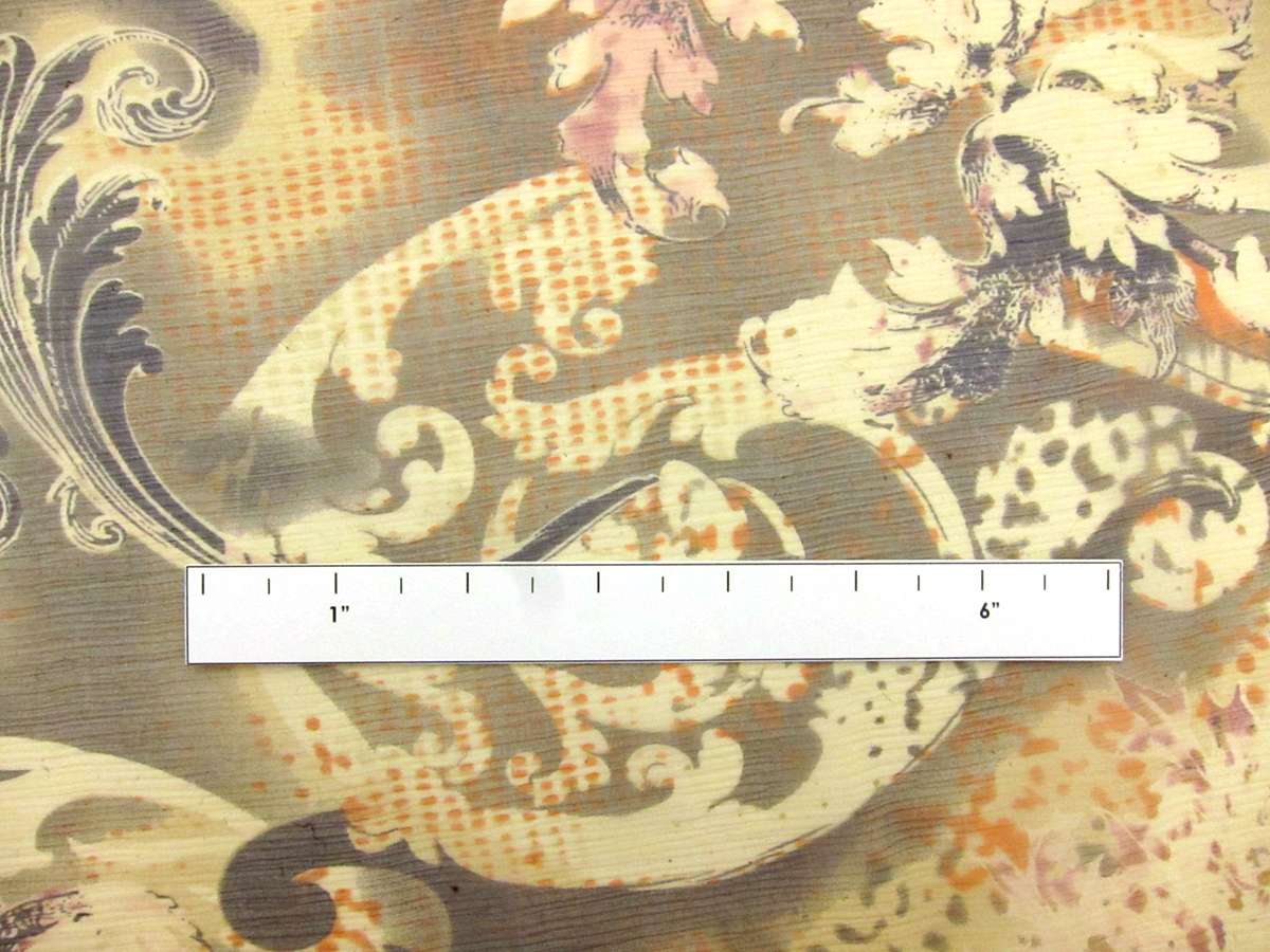 Printed Crinkle Silk Chiffon2