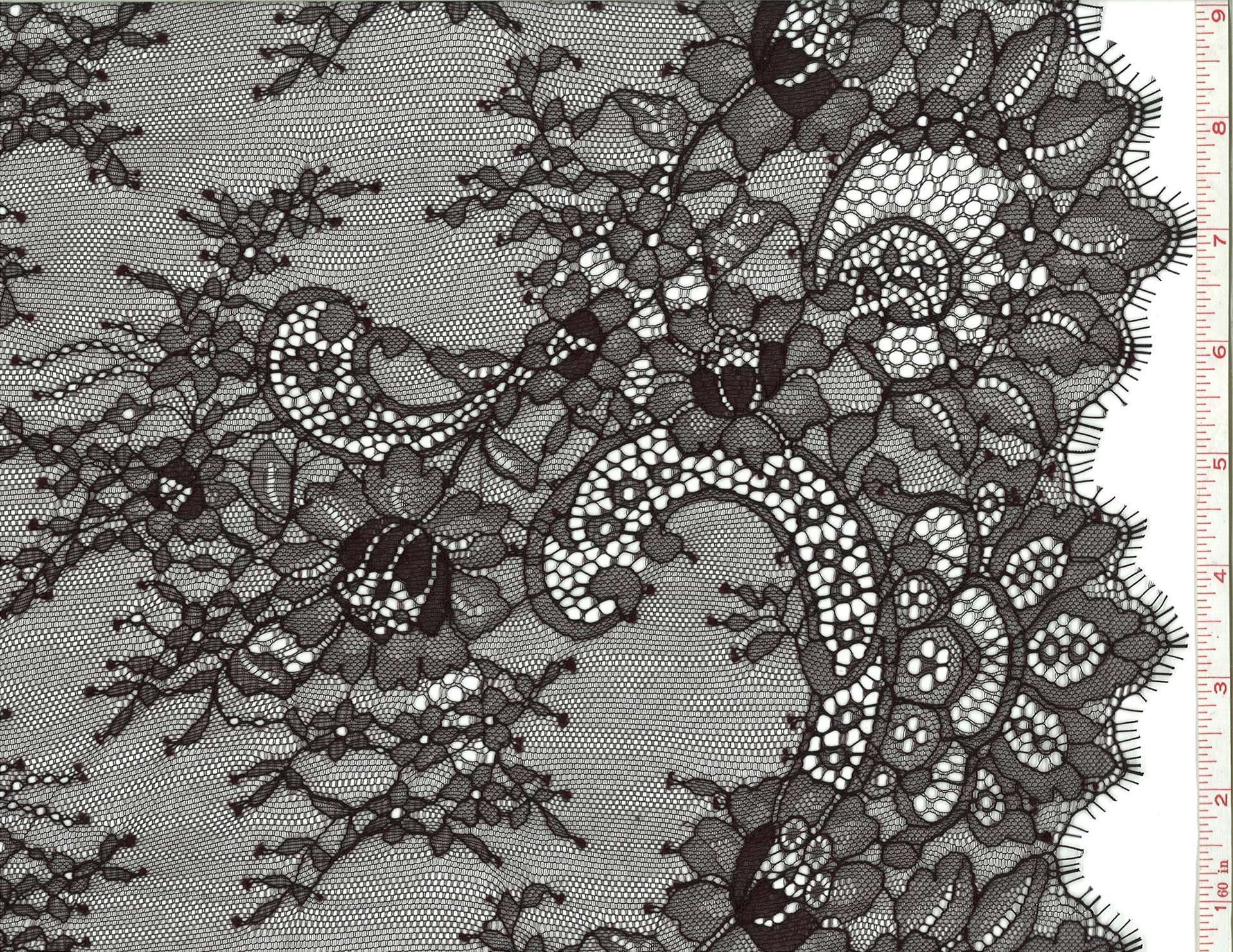 Black Chantilly Lace