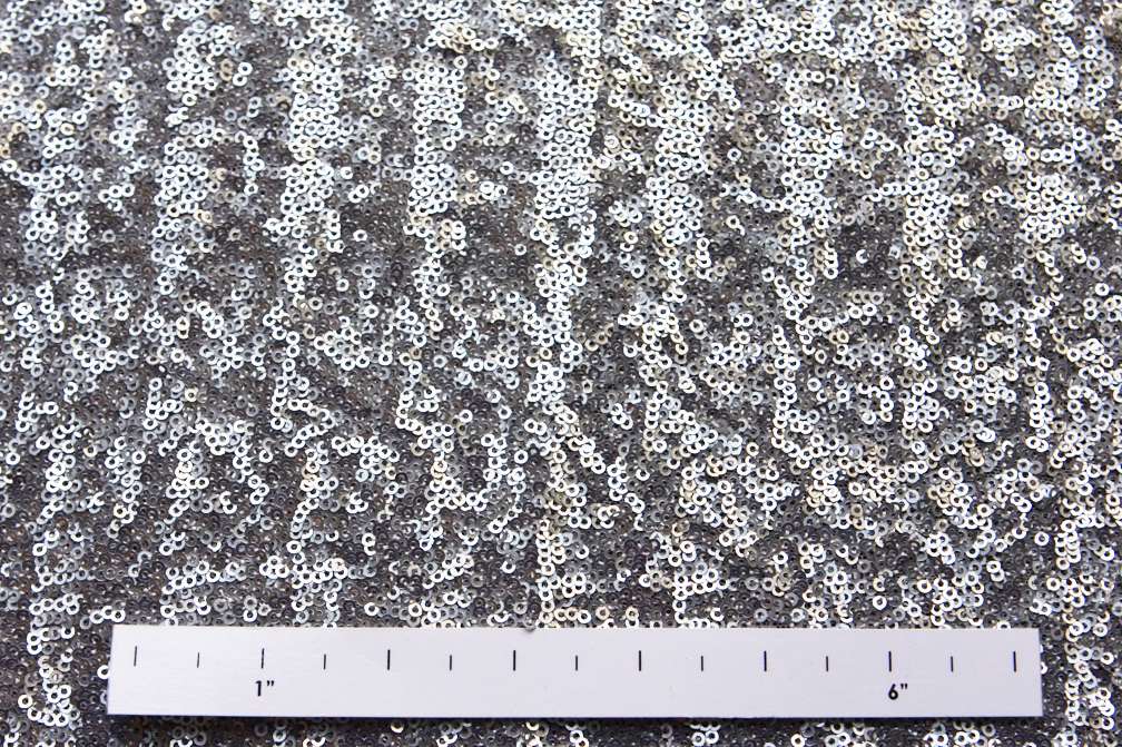 Mini Sequins on Stretch Tulle1