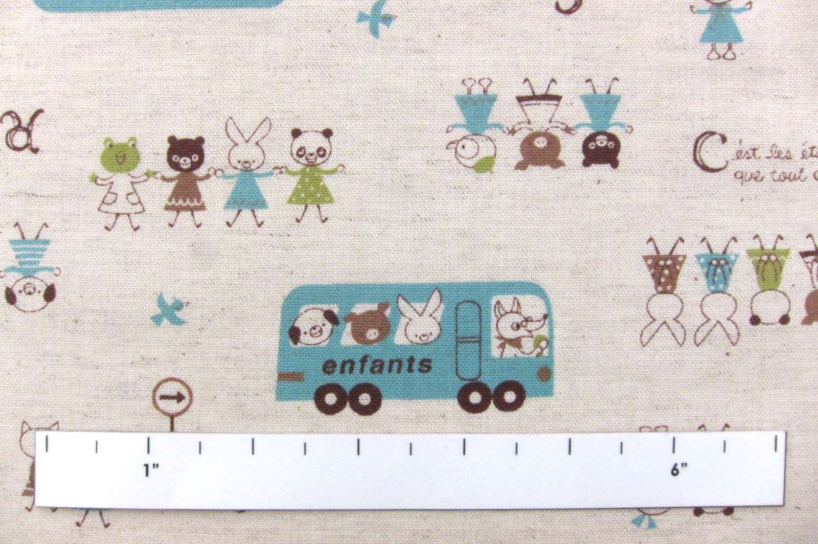 Japanese Cotton Linen Print1