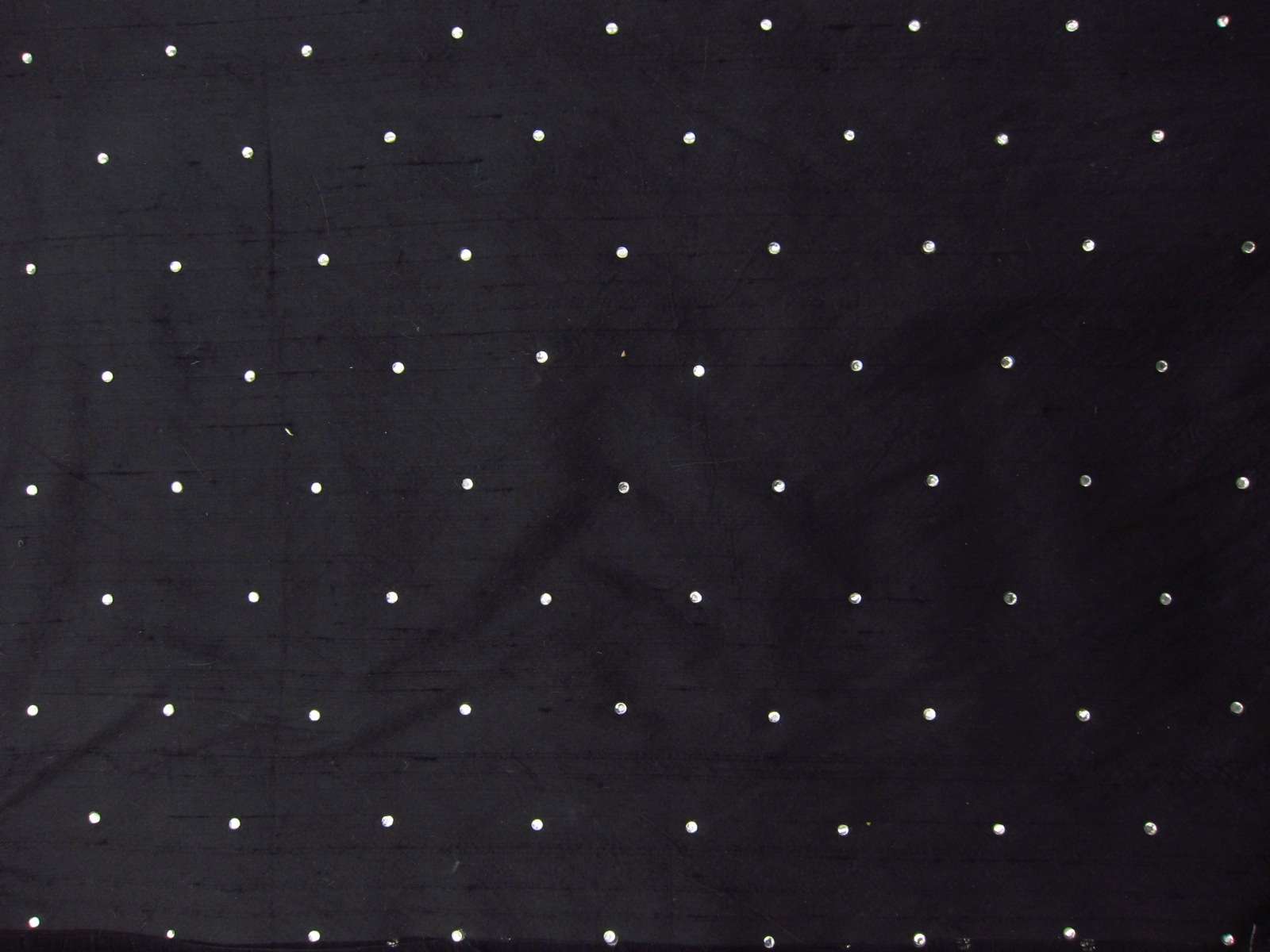 Rhinestones on Silk Shantung1