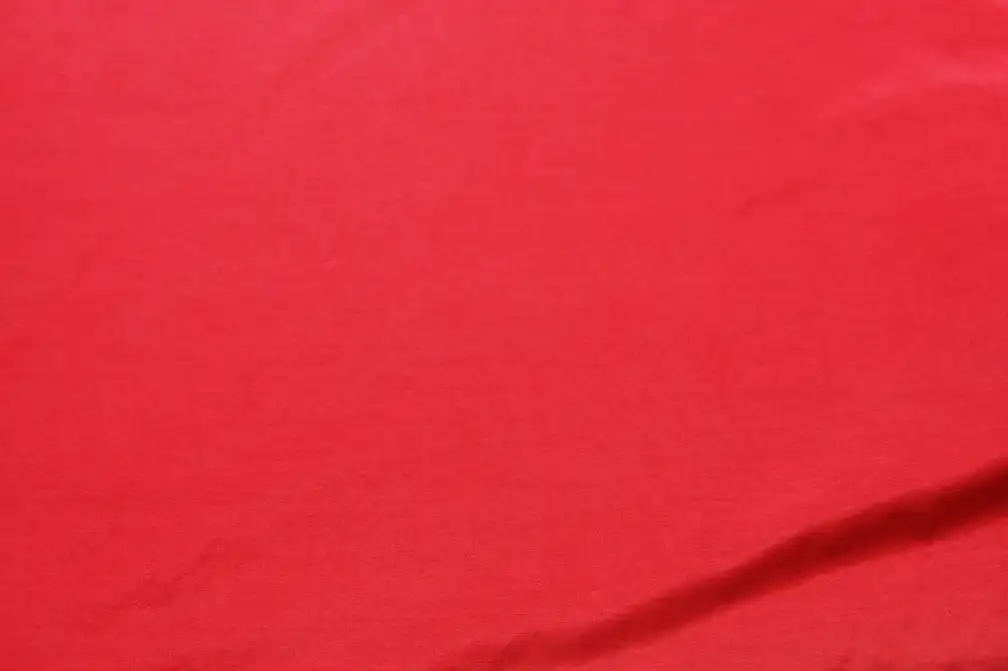 Silk Cotton Voile in Ruby0