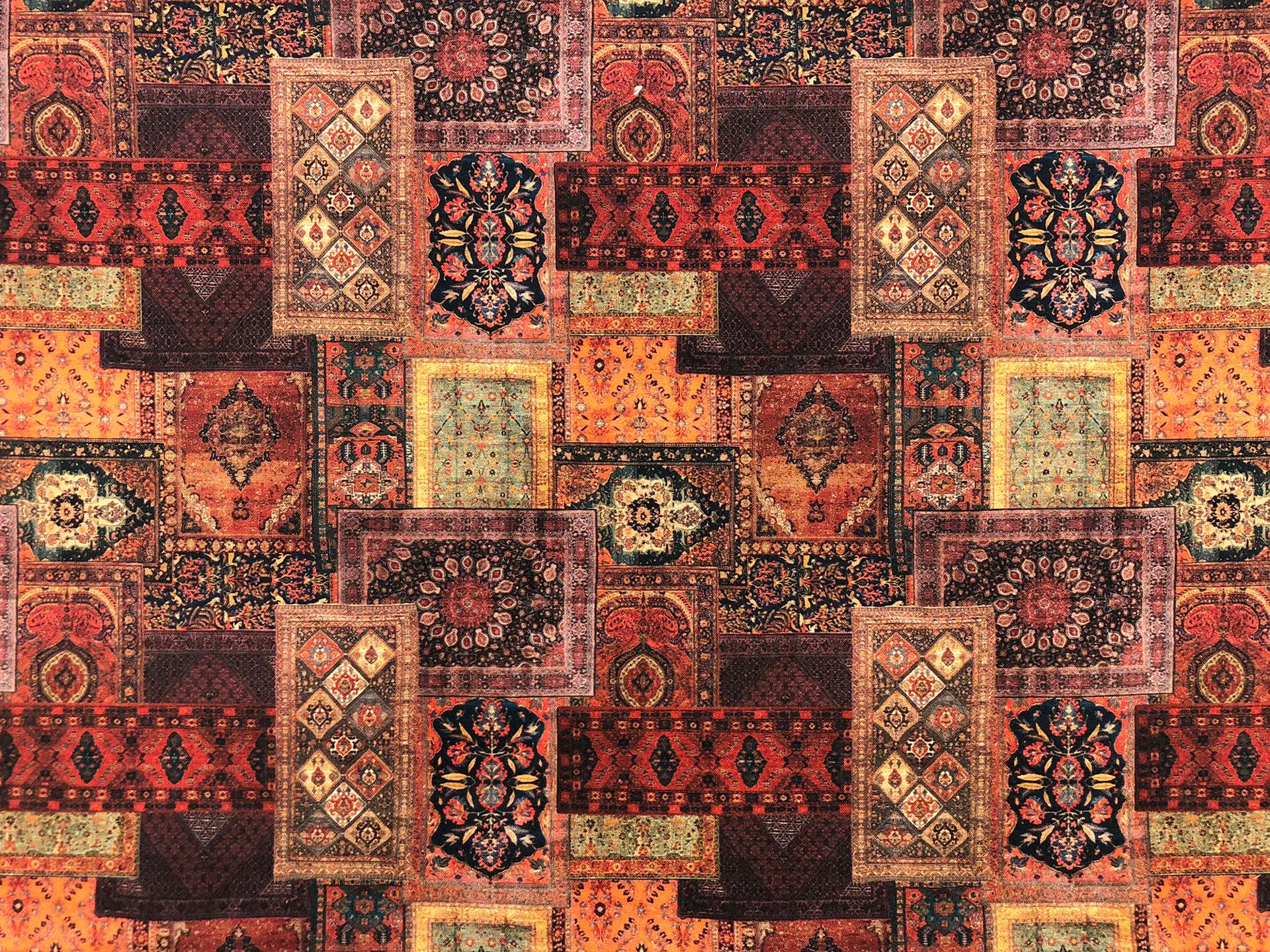Patchwork Cotton Broadcloth Print