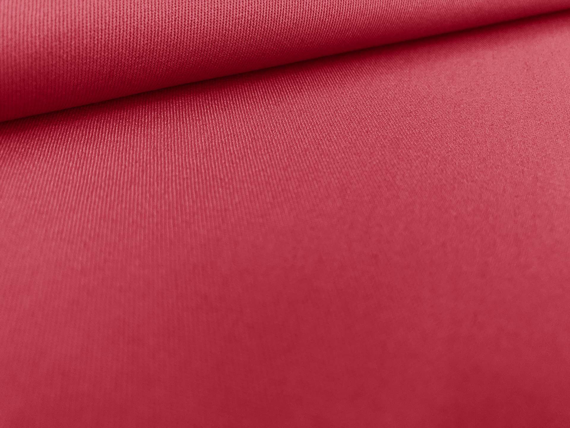 Japanese Combed Cotton Fine Twill in Ruby Red