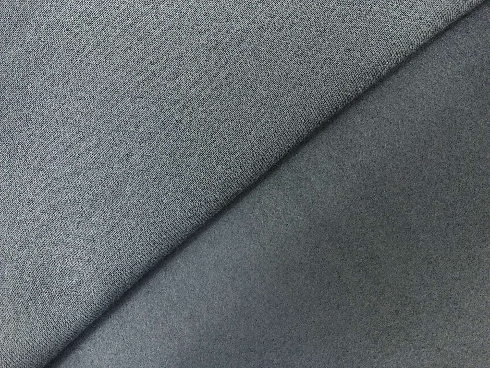 Japanese Cotton Sweatshirt Fleece in Graphite