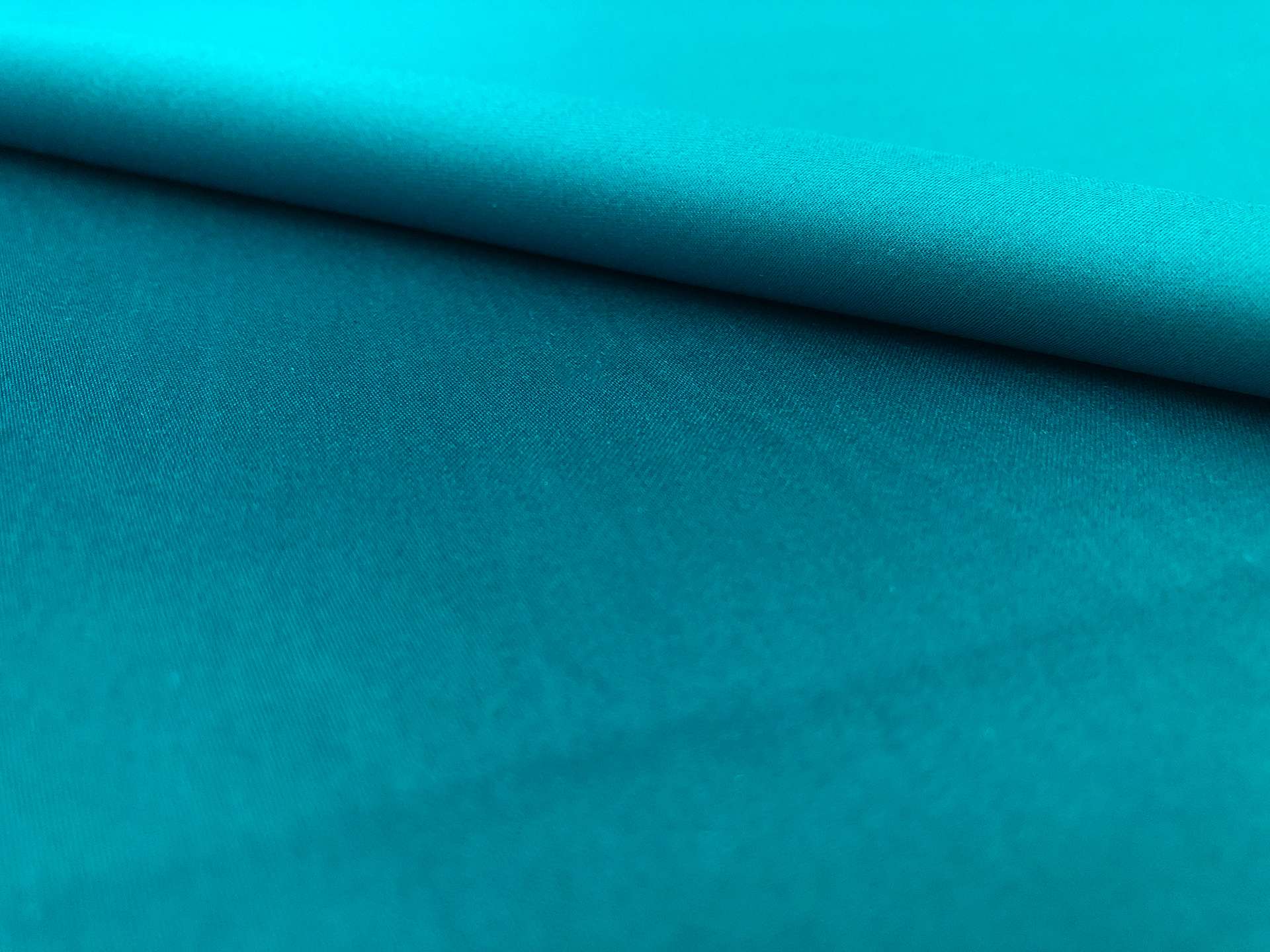 Egyptian Cotton Sateen in Teal
