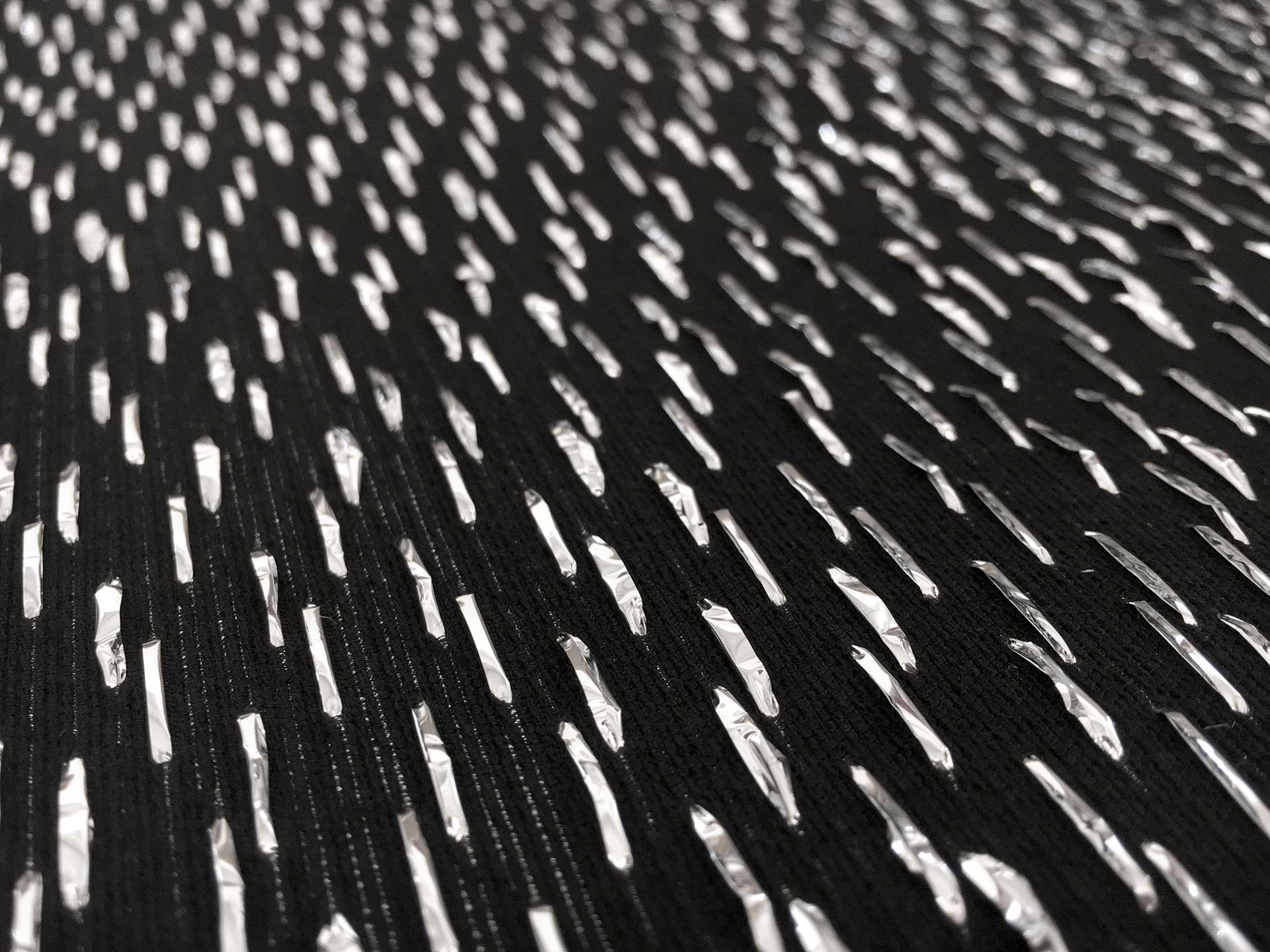 Metallic Raffia in Silver