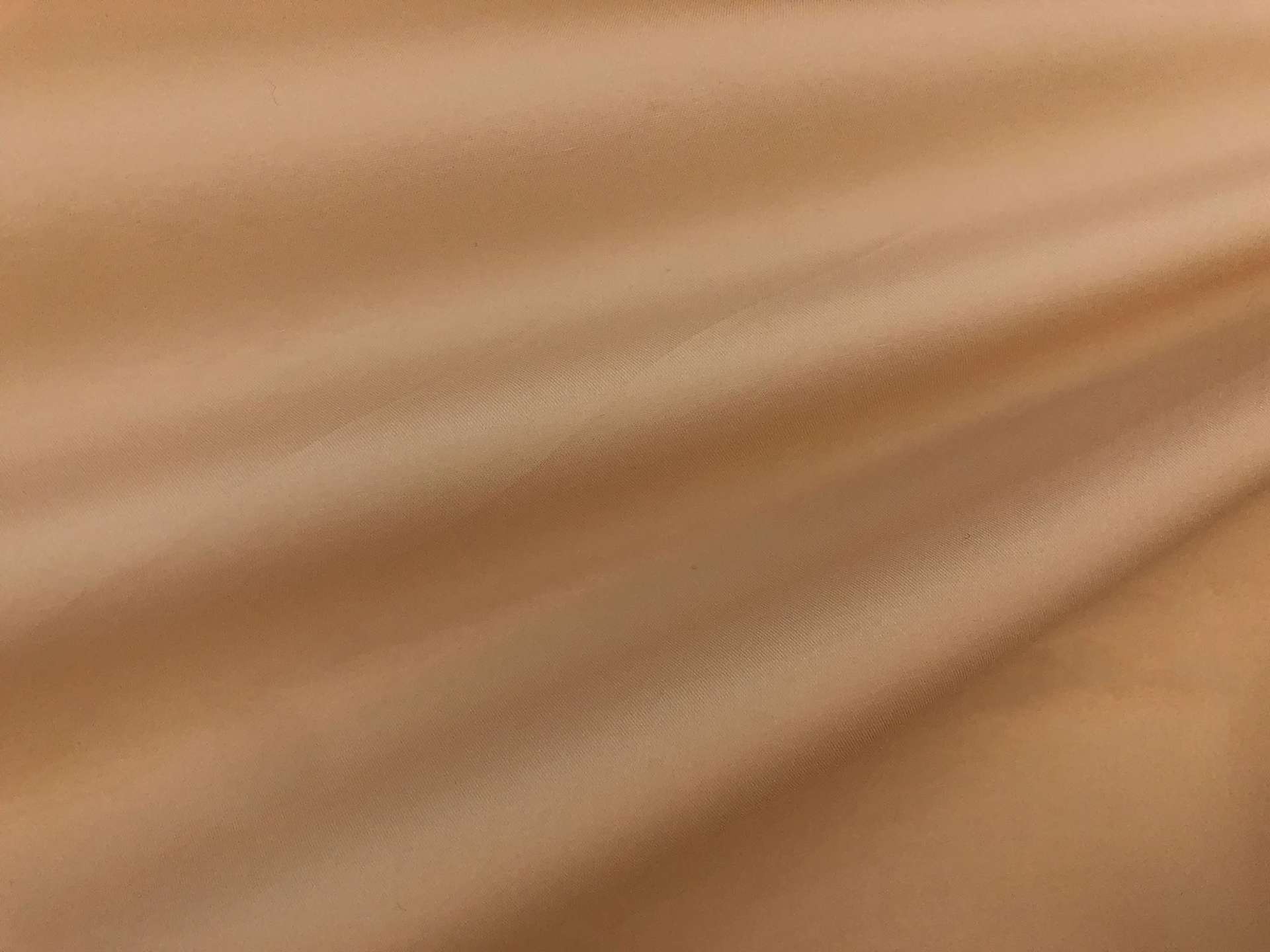 Italian Stretch Poly Silk Blend Organza in Tan