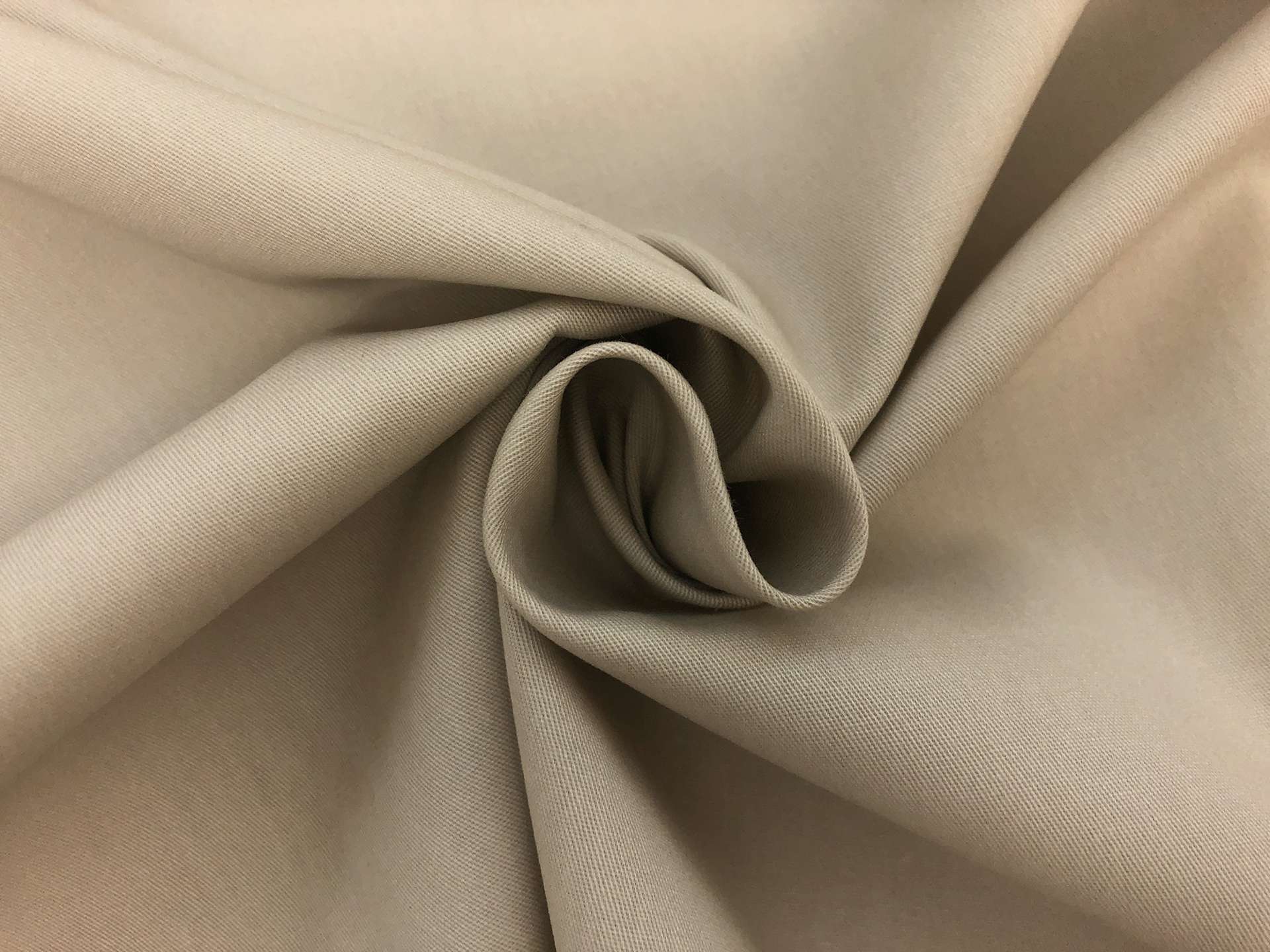 Combed Cotton Twill in Stone
