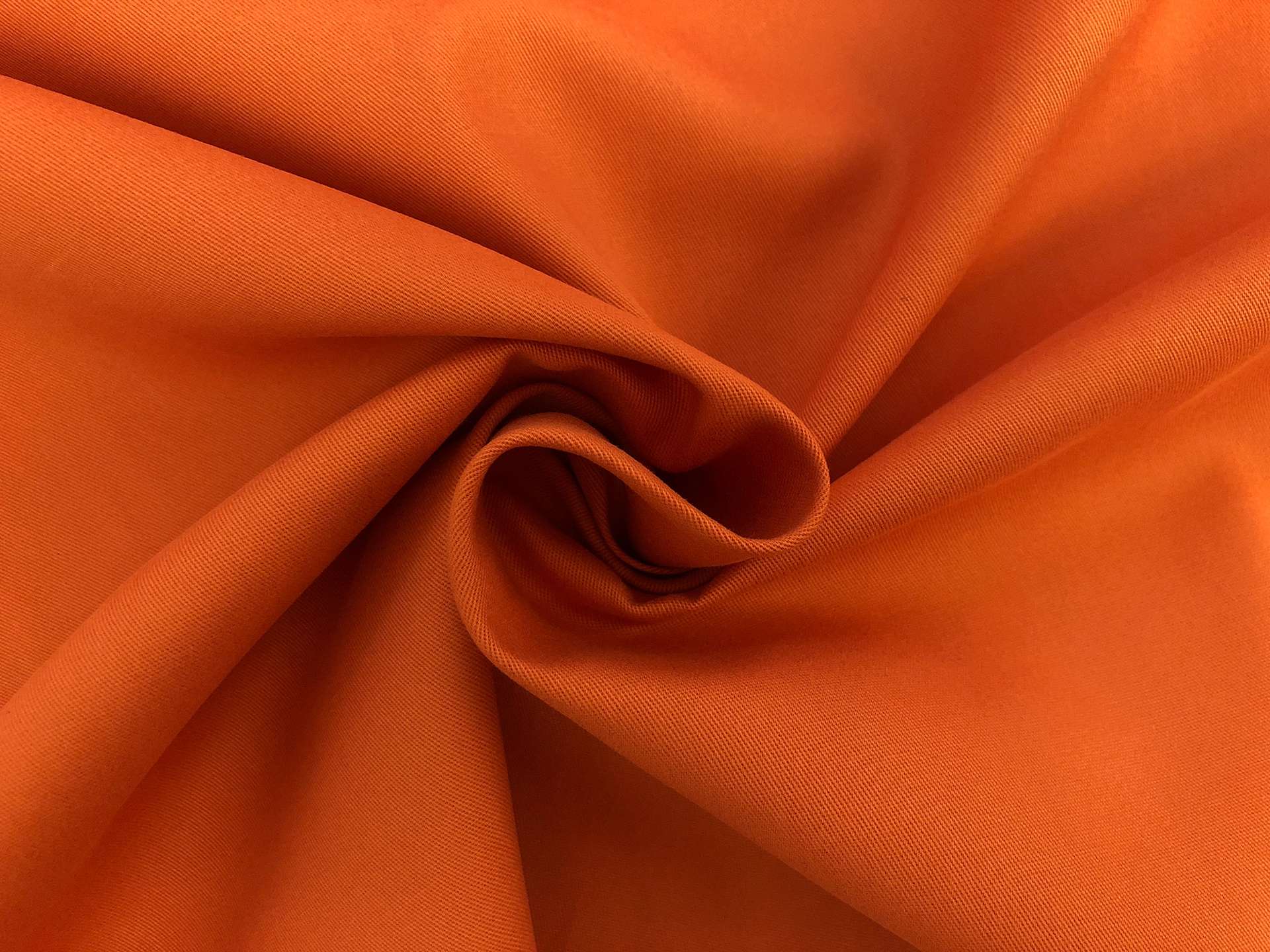 Combed Cotton Twill in Amber