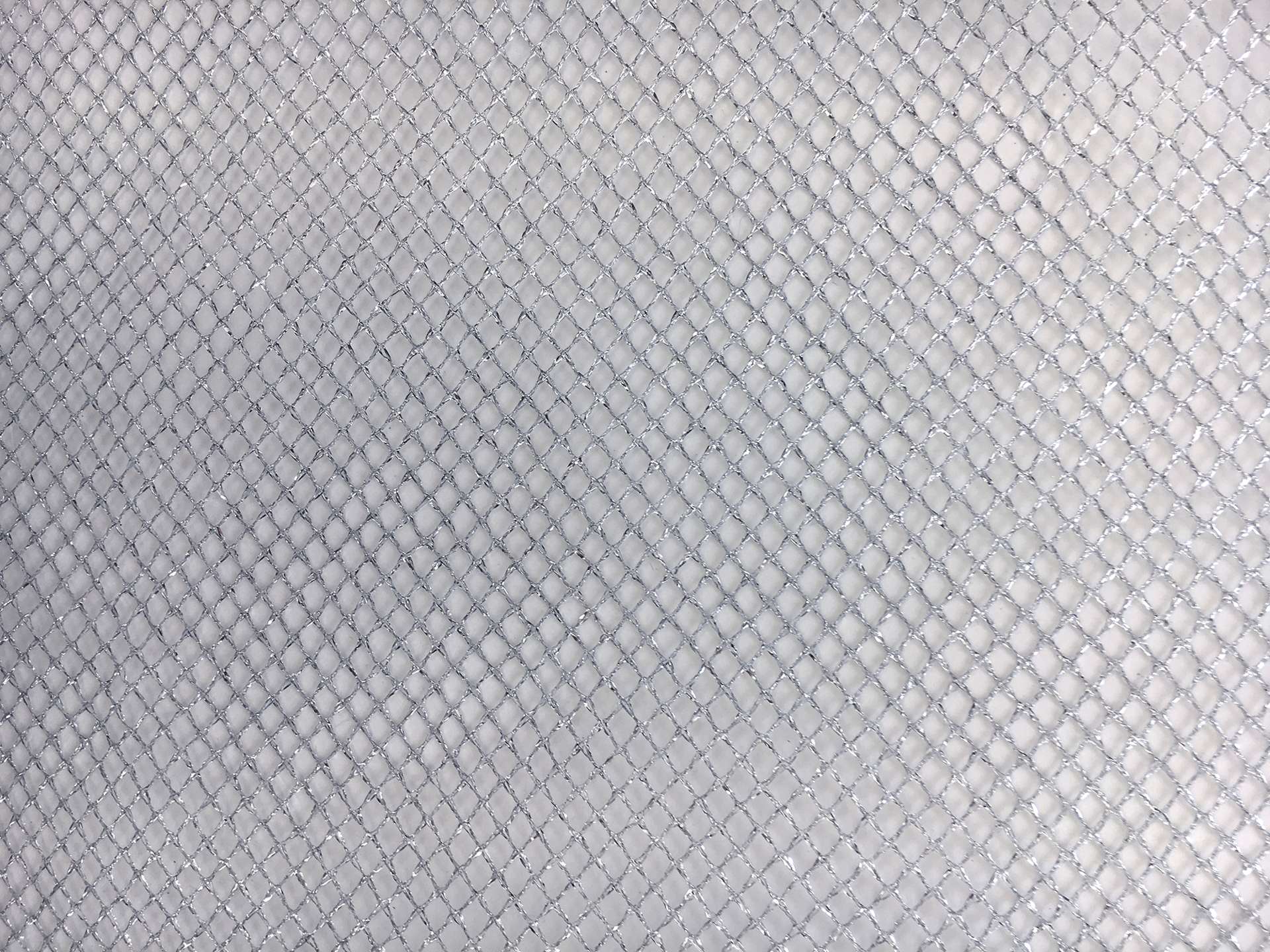Metallic Mesh in Silver