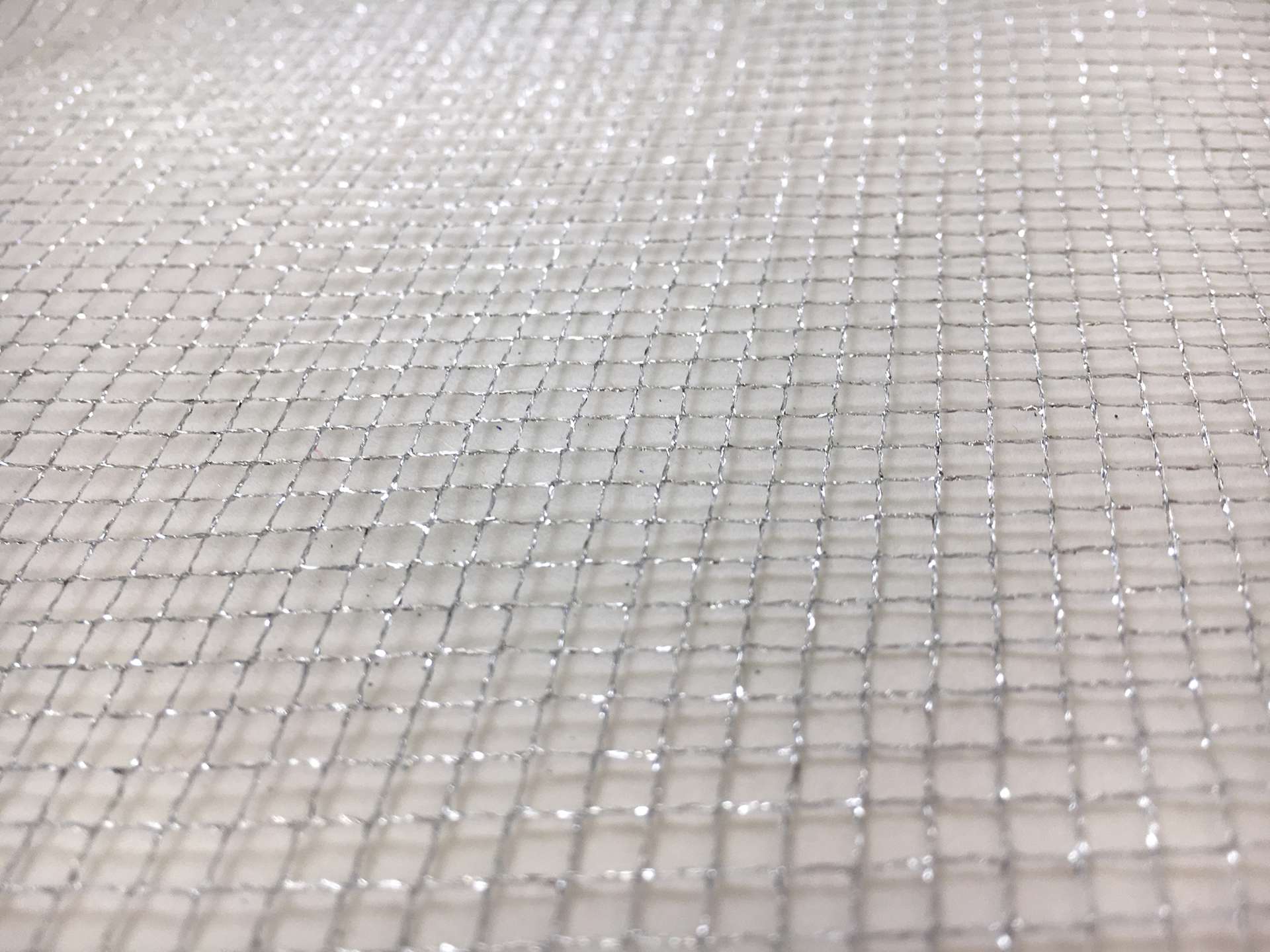 Metallic Mesh in Silver