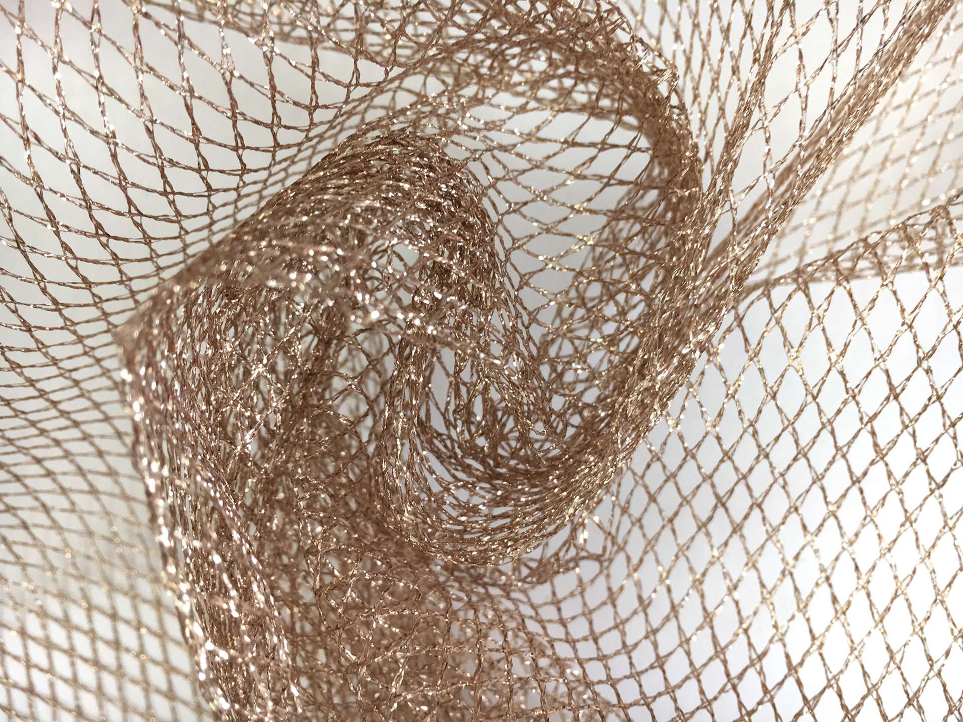 Metallic Mesh in Copper 