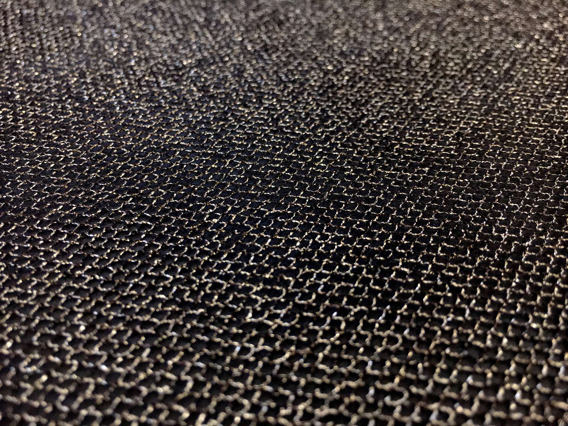 Metallic Illusion in Black and Silver