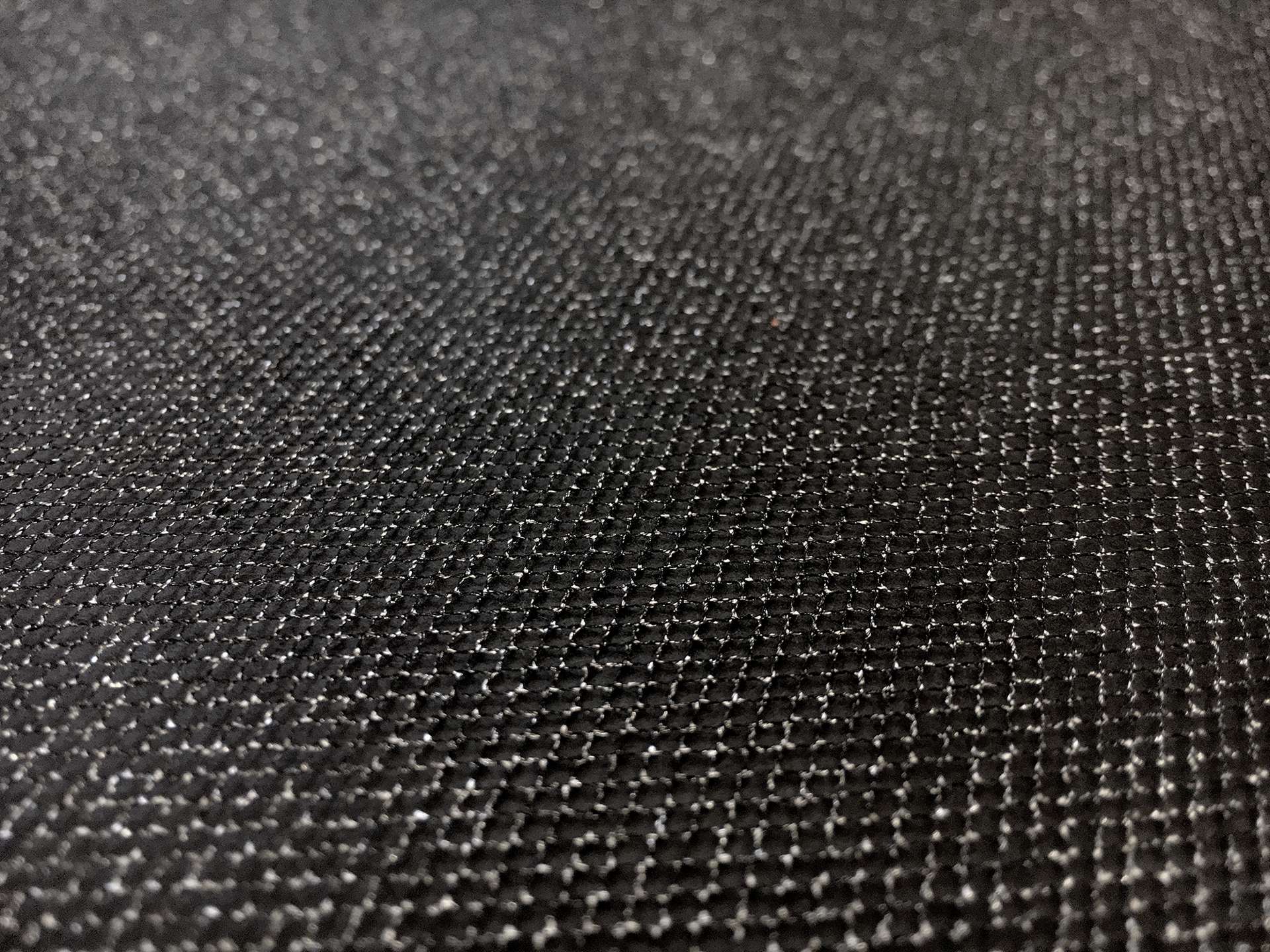 Metallic Mesh in Black and Tarnished Gold