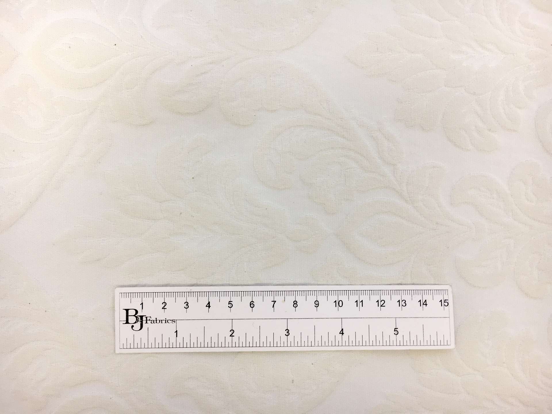 Cotton and Polyester Damask