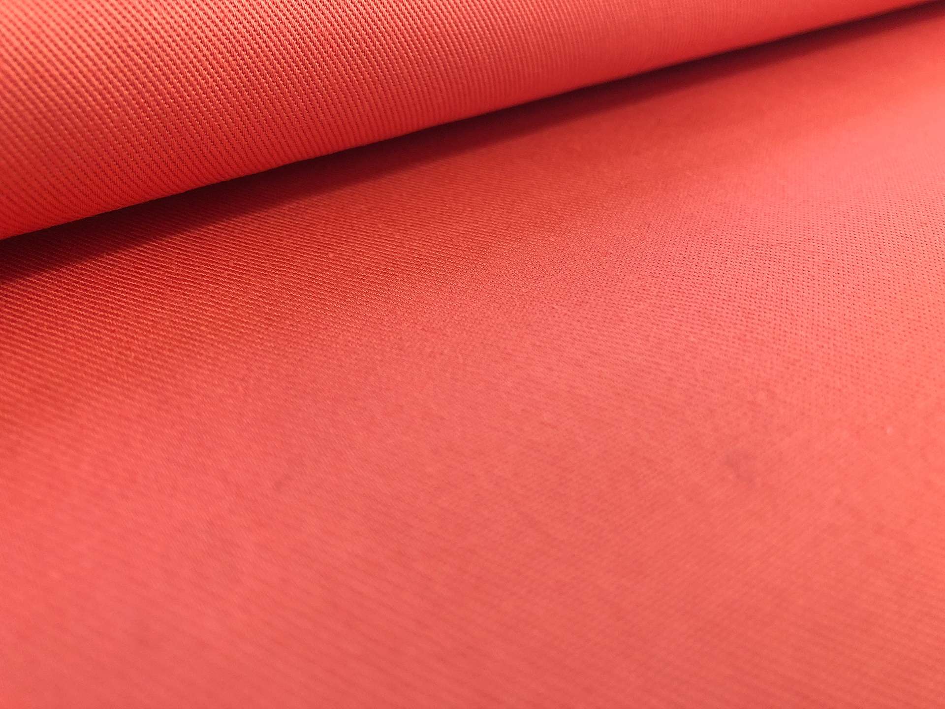 Lightweight Cotton Twill in Coral
