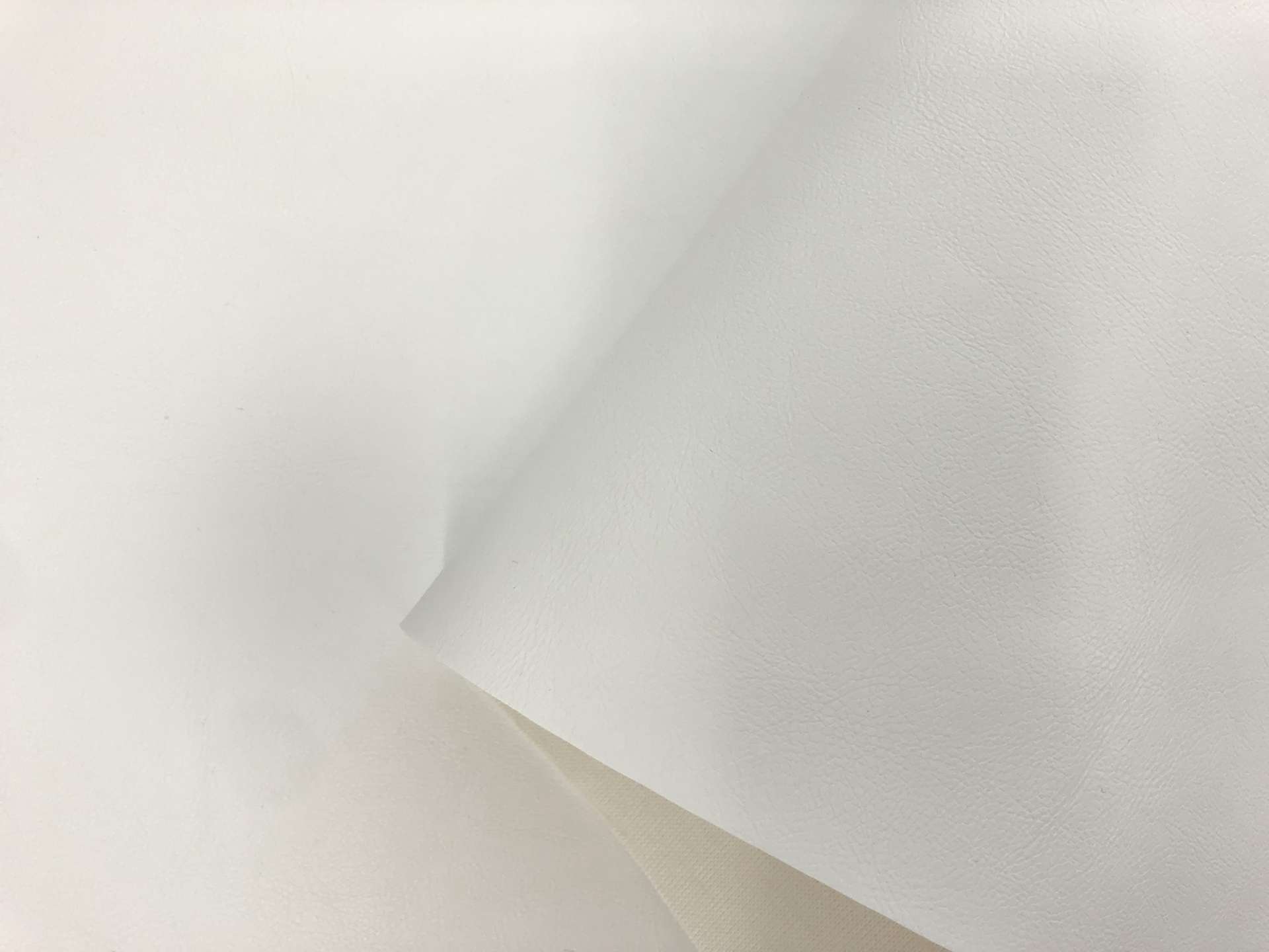 Fire Retardant Faux Leather in White