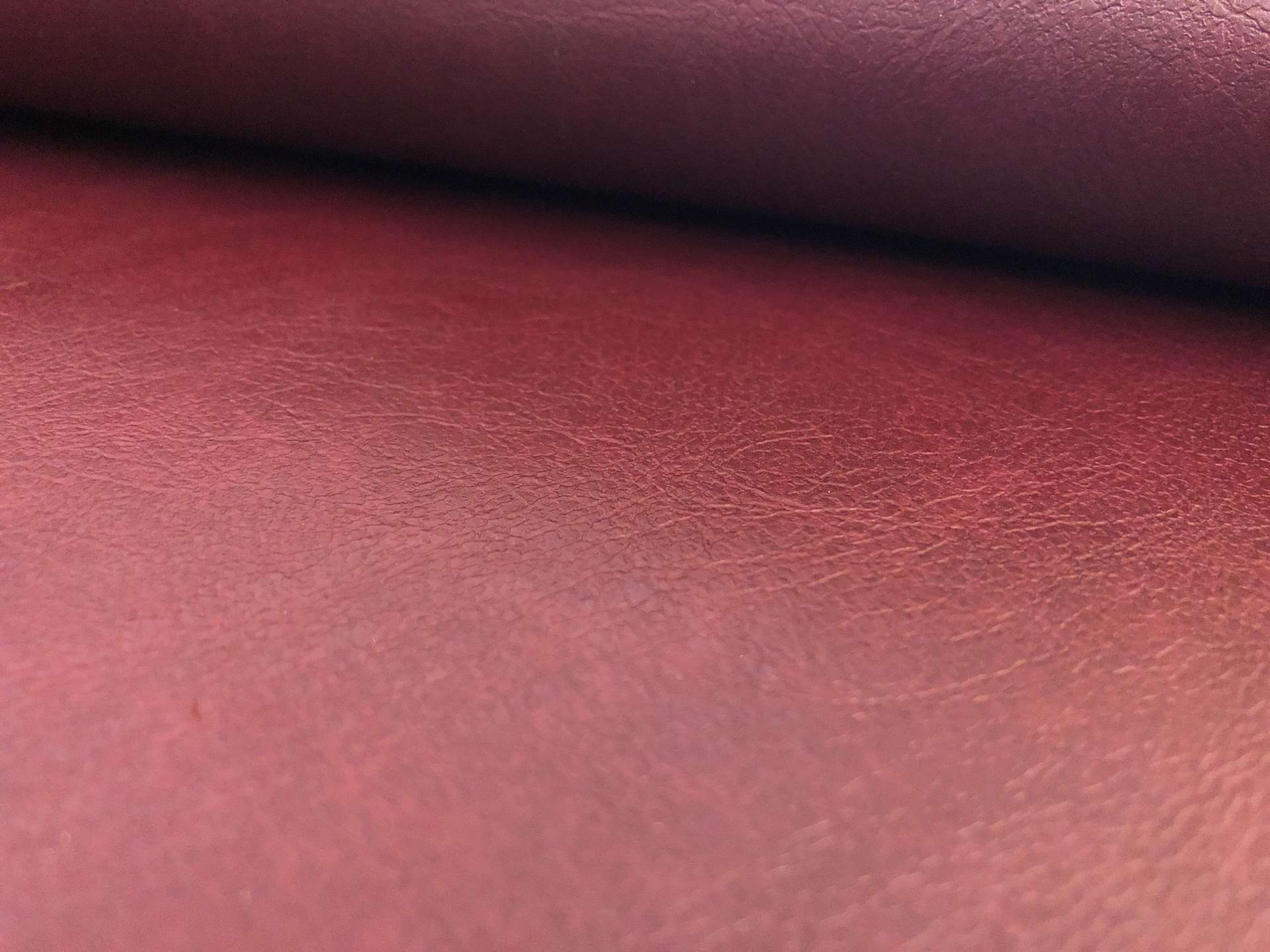 Fire Retardant Faux Leather in Wine 