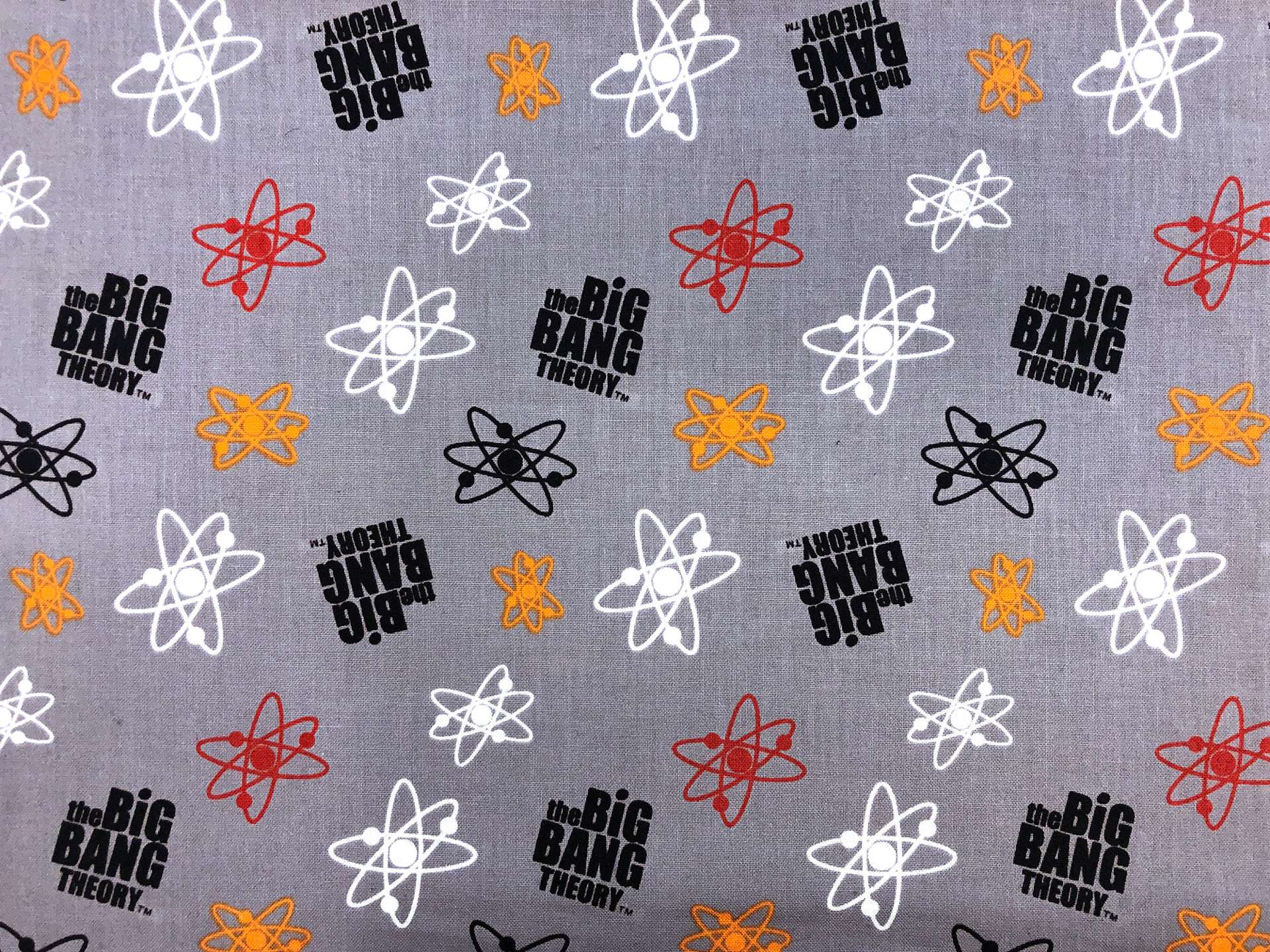 "The Big Bang Theory" Cotton Broadcloth Print