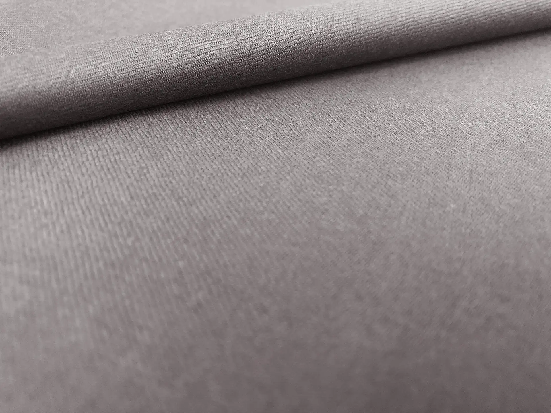 Italian Extra fine Wool Flannel with Natural Stretch in Taupe Grey