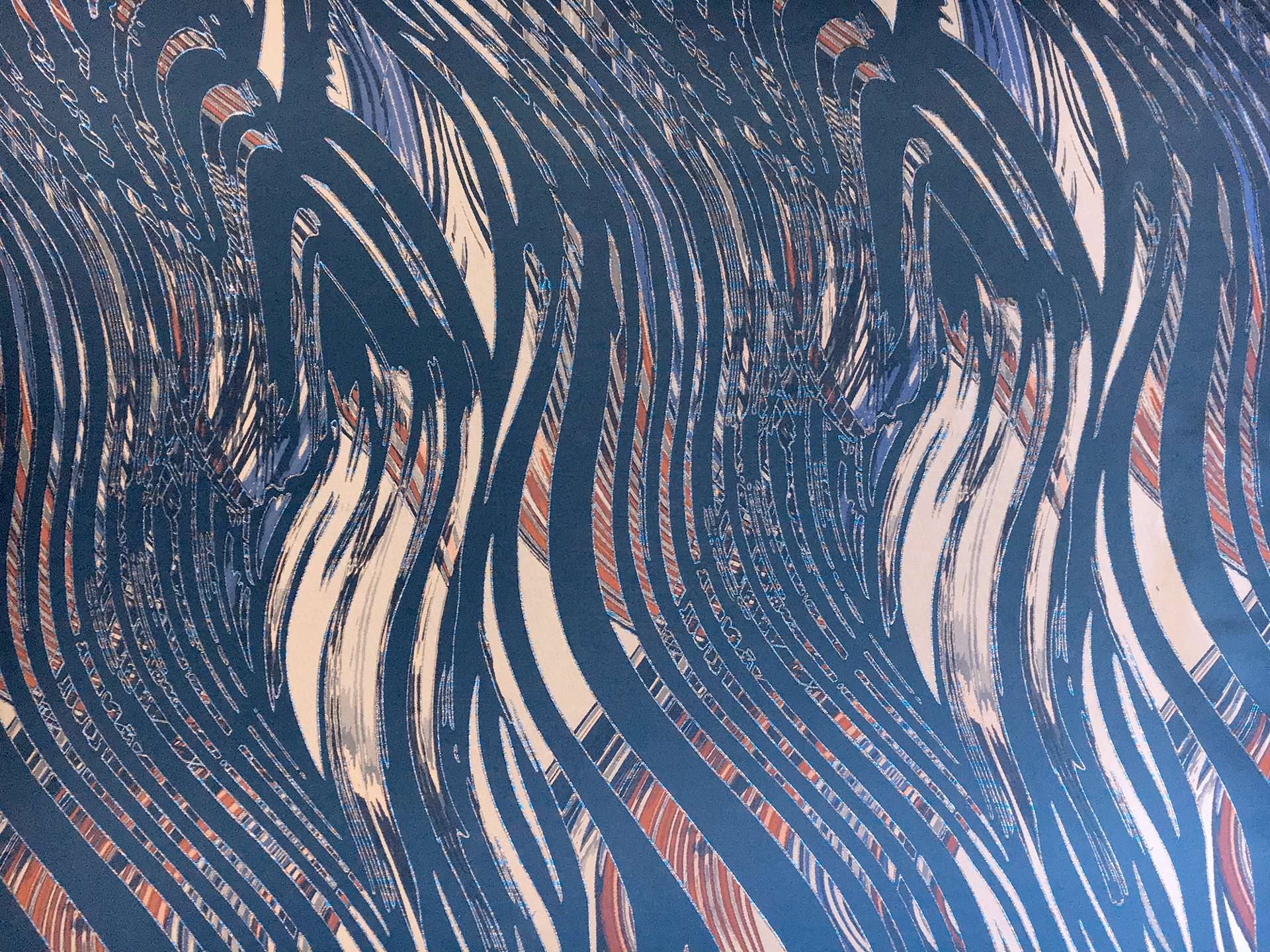 Metallic Chinese Style Brocade 