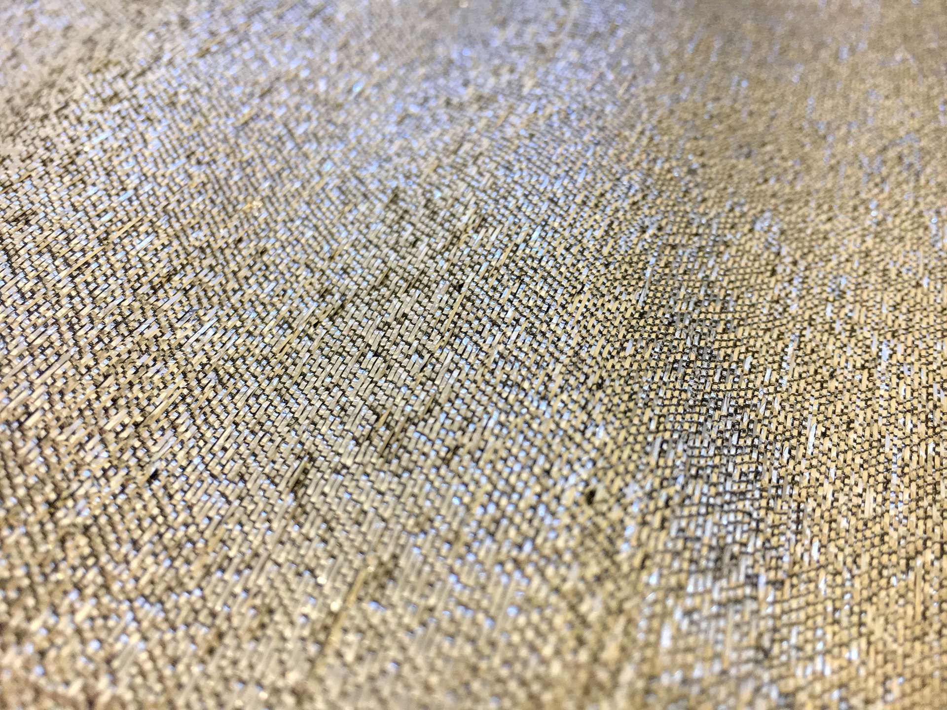 Silk and Lurex Crepe