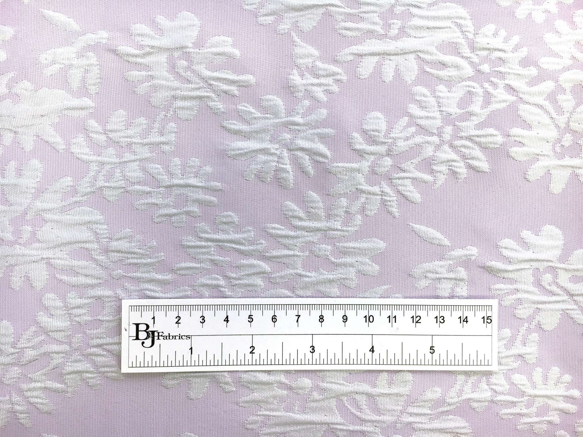 Metallic Brocade with Light Floral Motifs