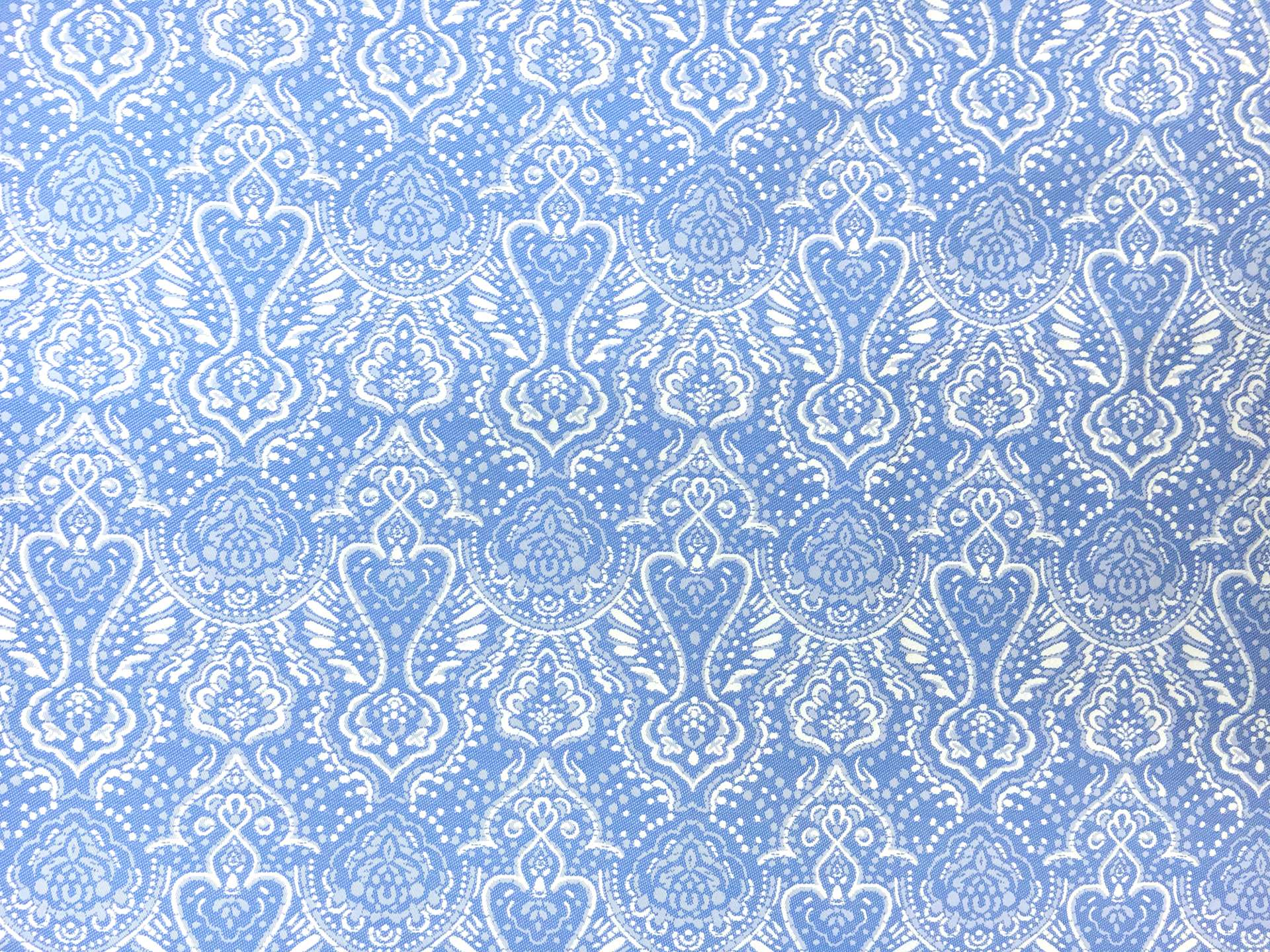 Metallic Jacquard with Brocade Patterns