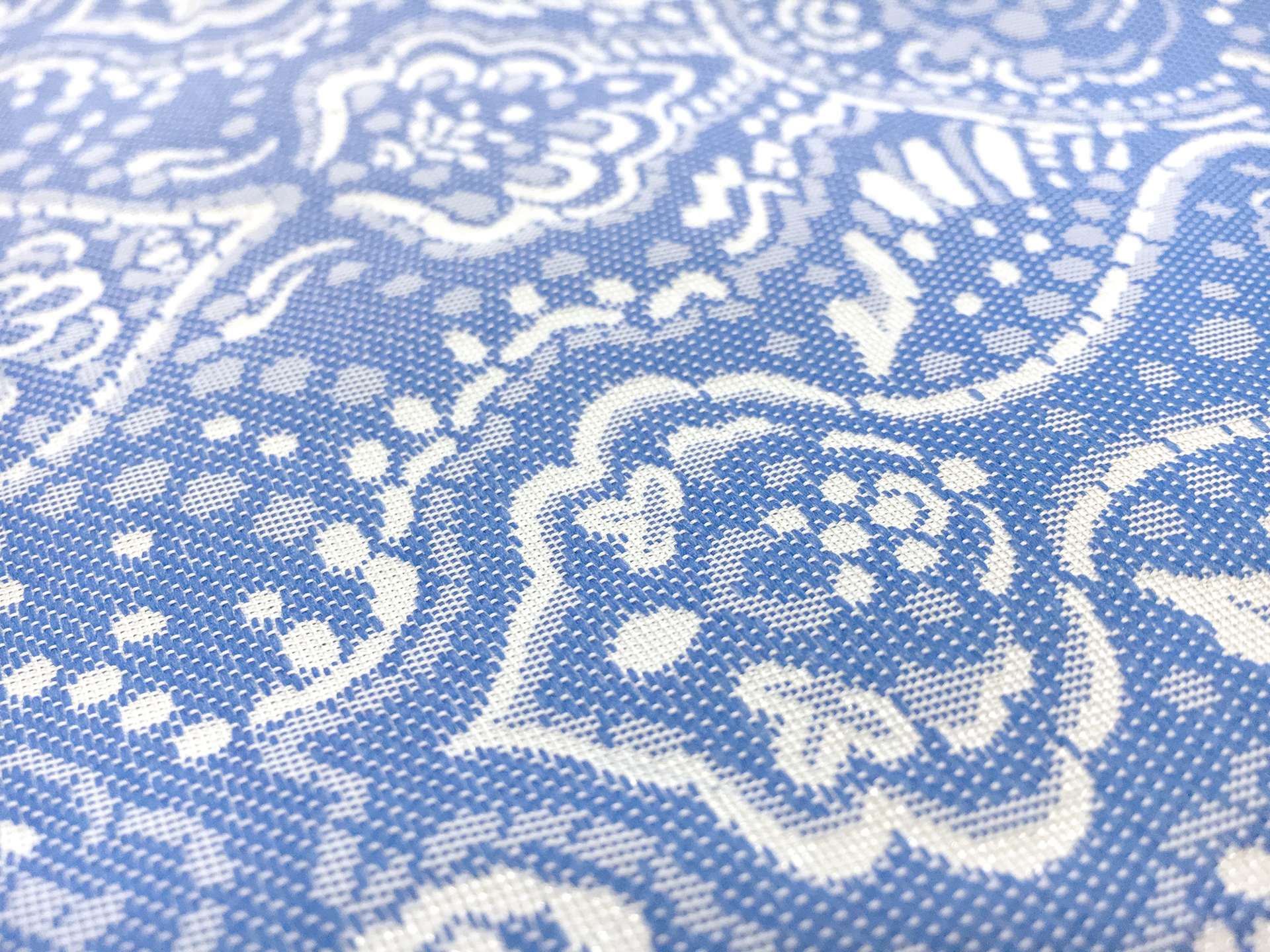 Metallic Jacquard with Brocade Patterns
