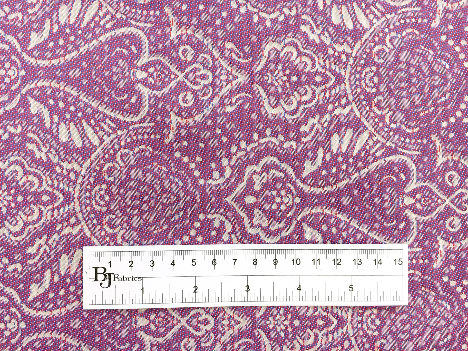 Metallic Jacquard with Brocade Patterns