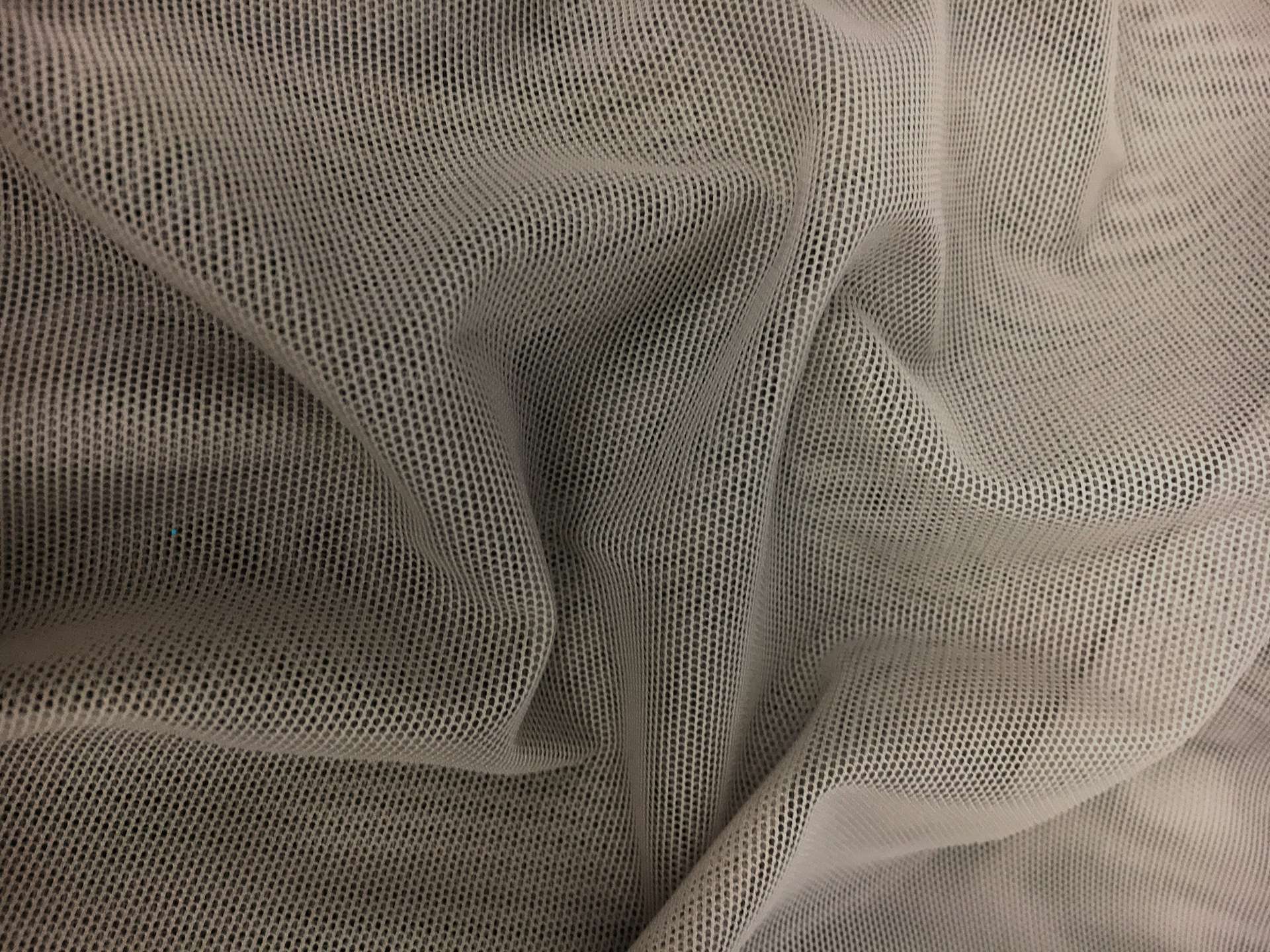 Stretch Tulle in Silver