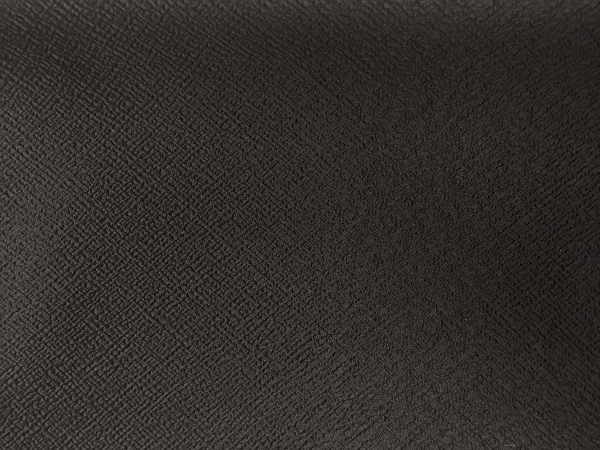 Swiss and Polyester Blend Metallic Cloqué in Oynx