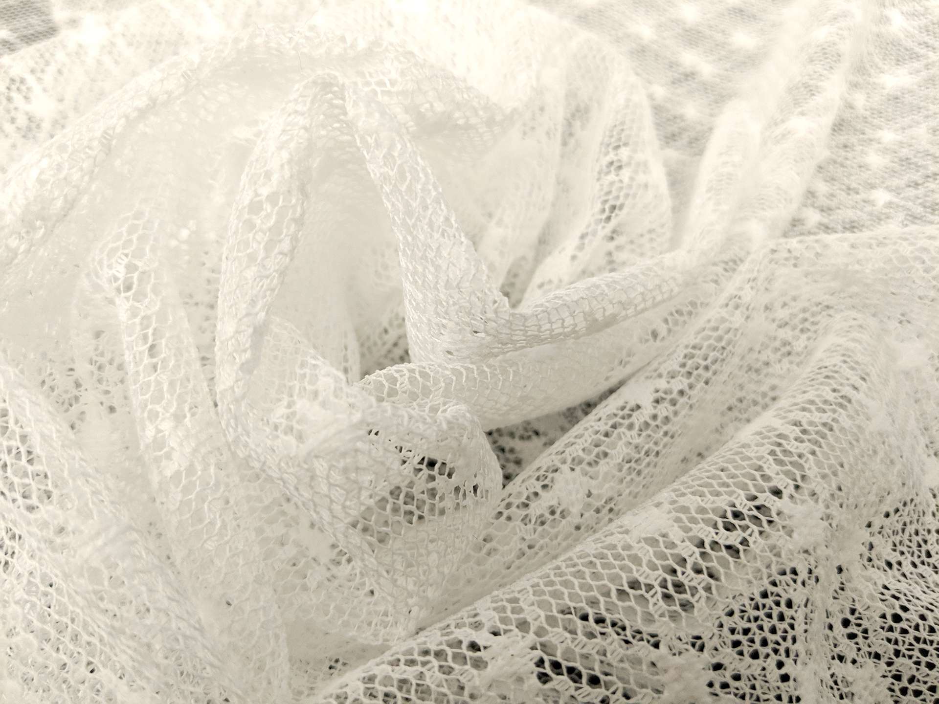 Novelty Net in Off White
