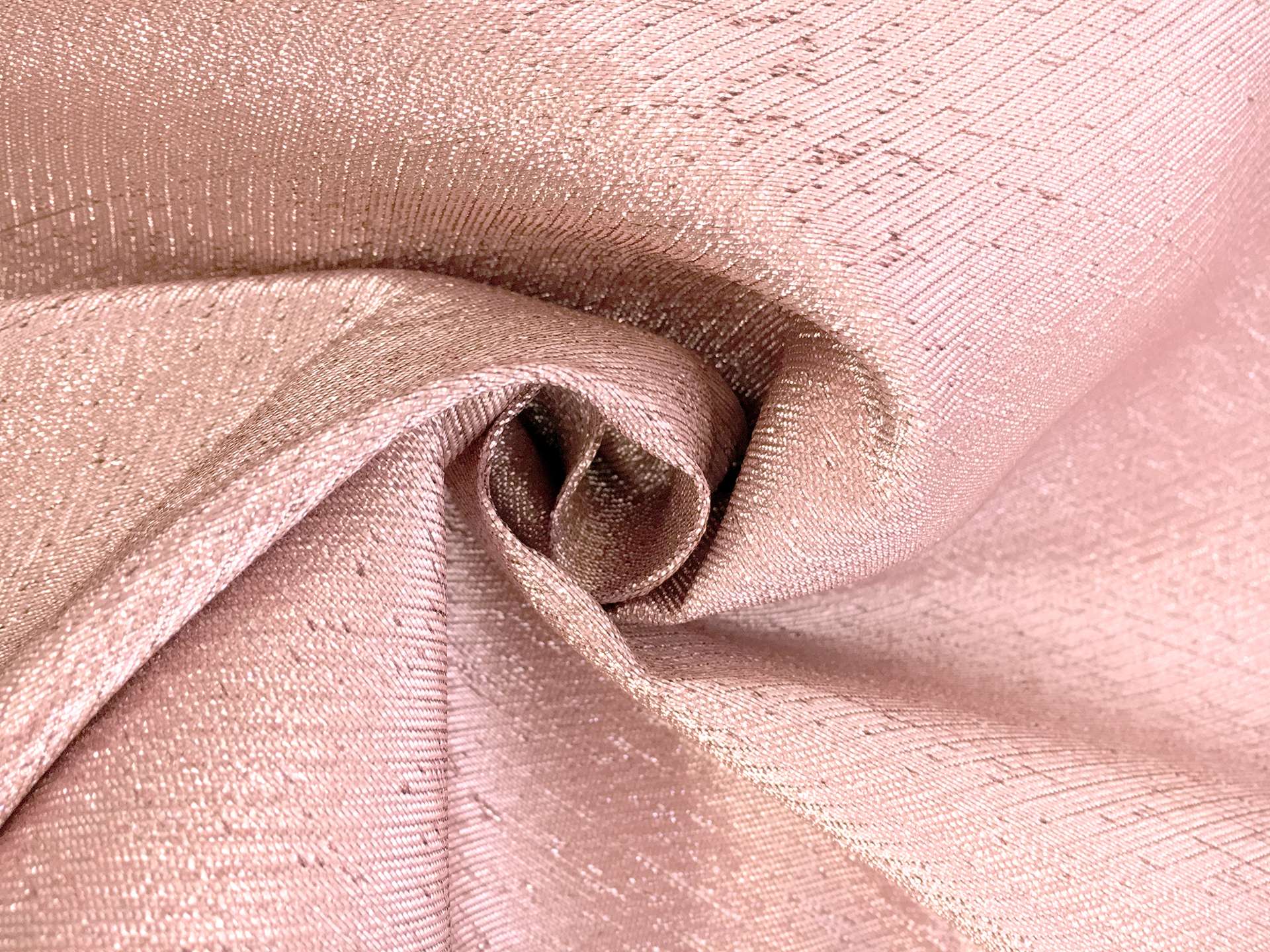 Twill Lame in Pink