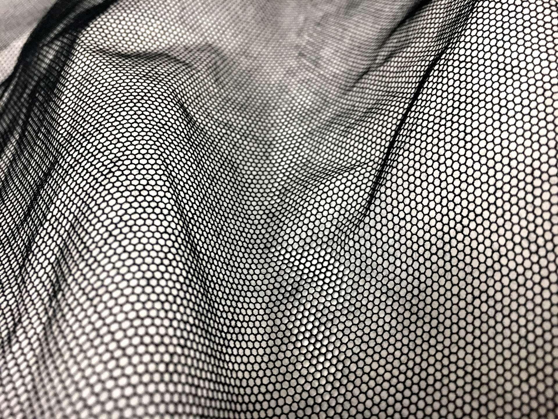 Cotton Bobbinet in Black