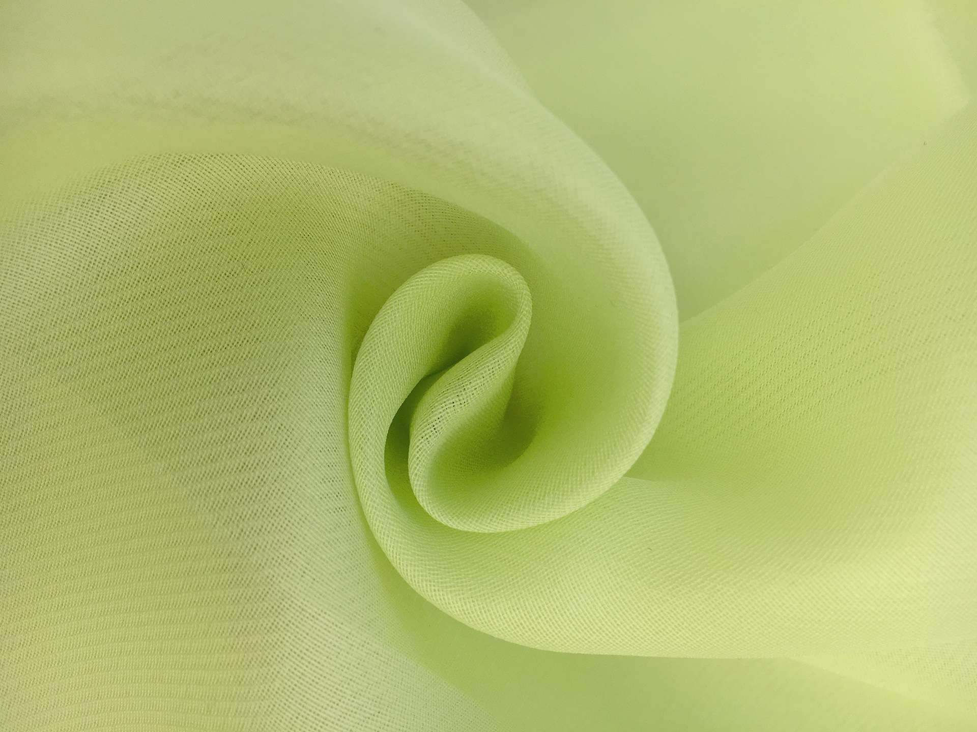 Silk Gazar in Celery