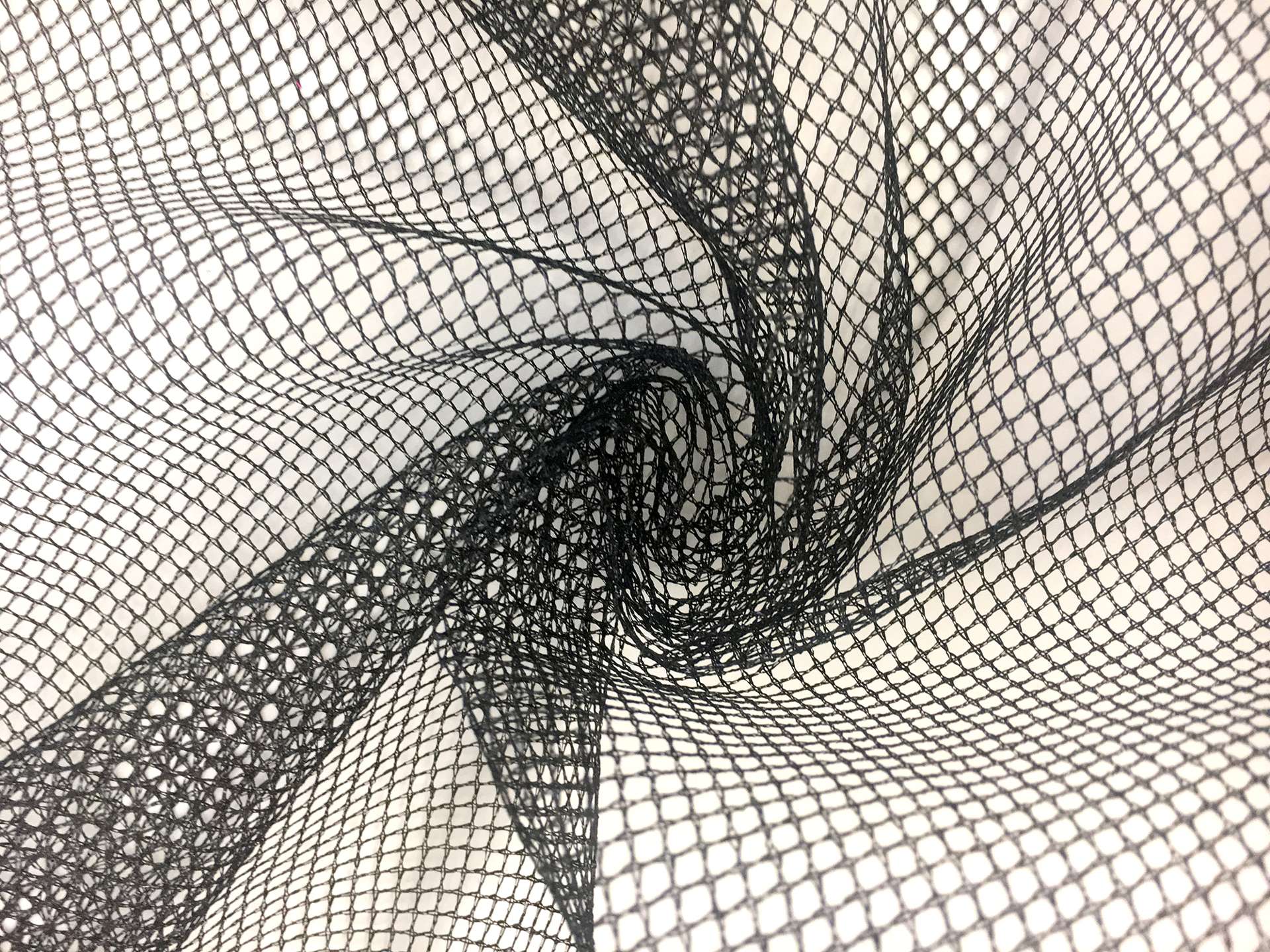 Metallic Mesh in Black