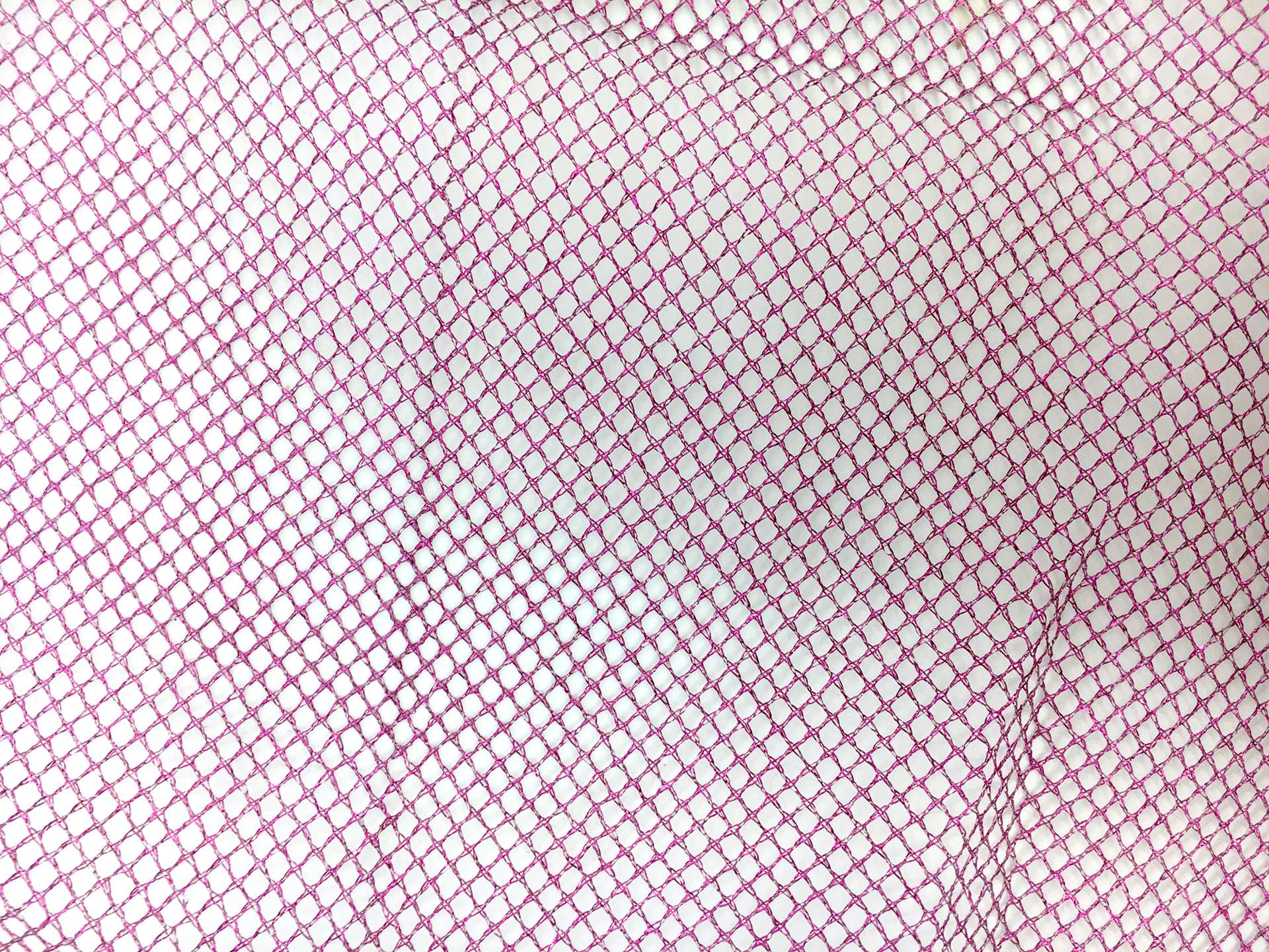 Metallic Mesh in Fuchsia