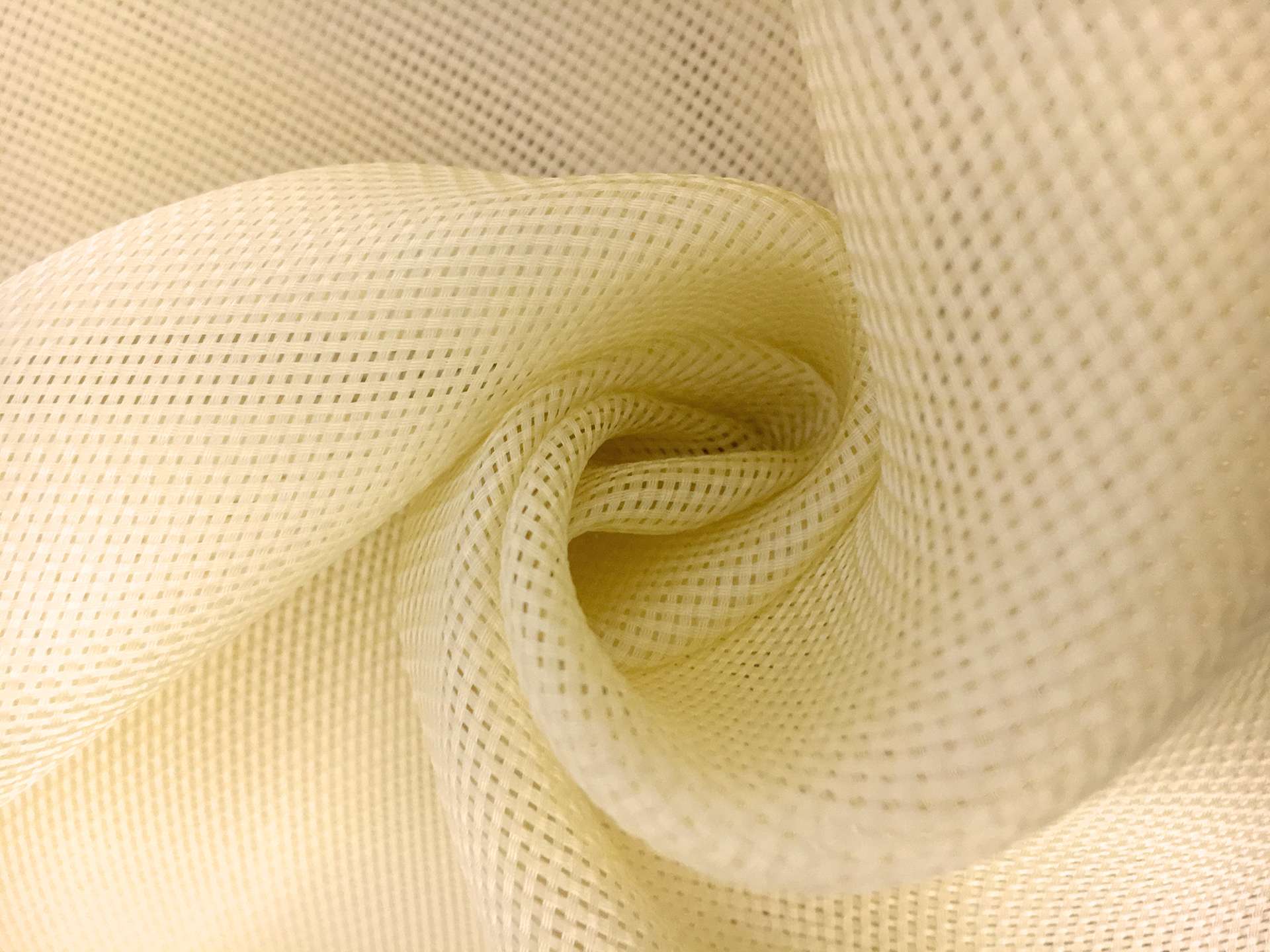 Basketweave Gazar in Cream