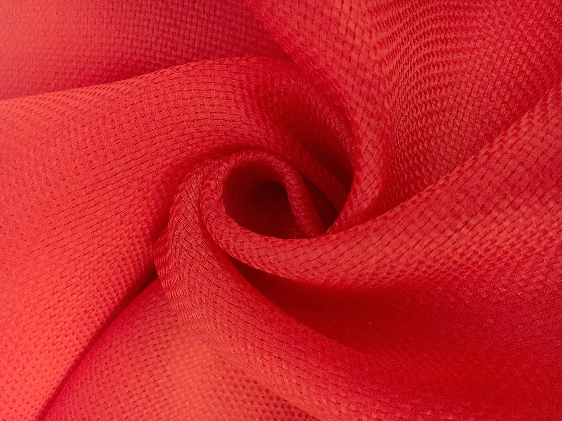 Silk Gazar in Red