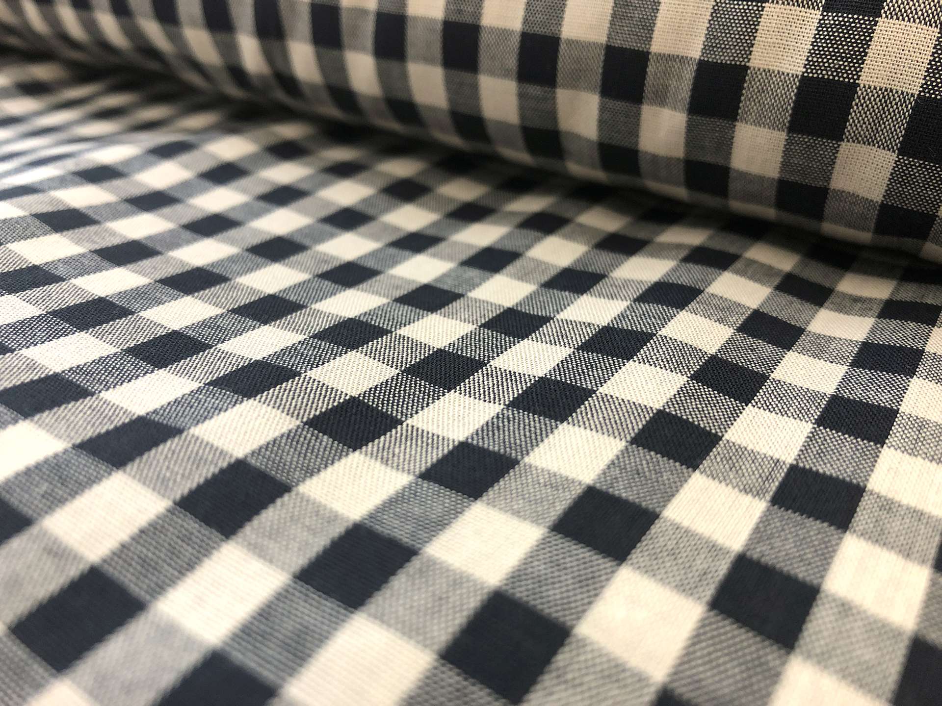 Japanese 1/4" Cotton Gingham in Navy