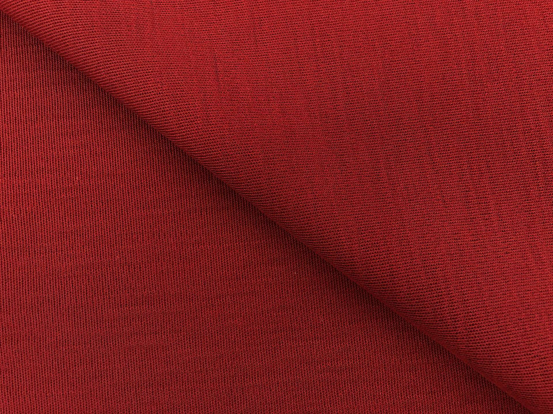 Austrian Virgin Wool Double Knit in Carmine Red