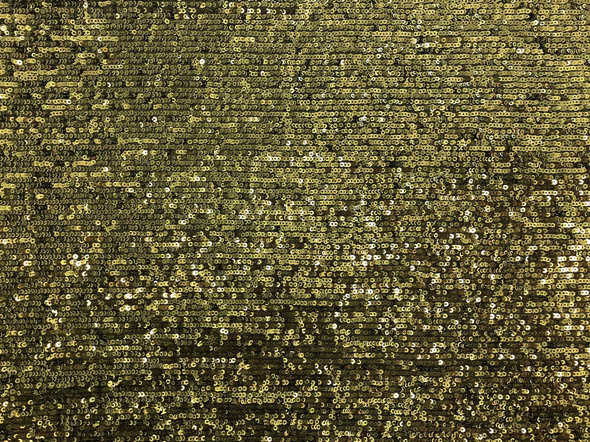 Mini Sequins on Stretch Tulle in Olive