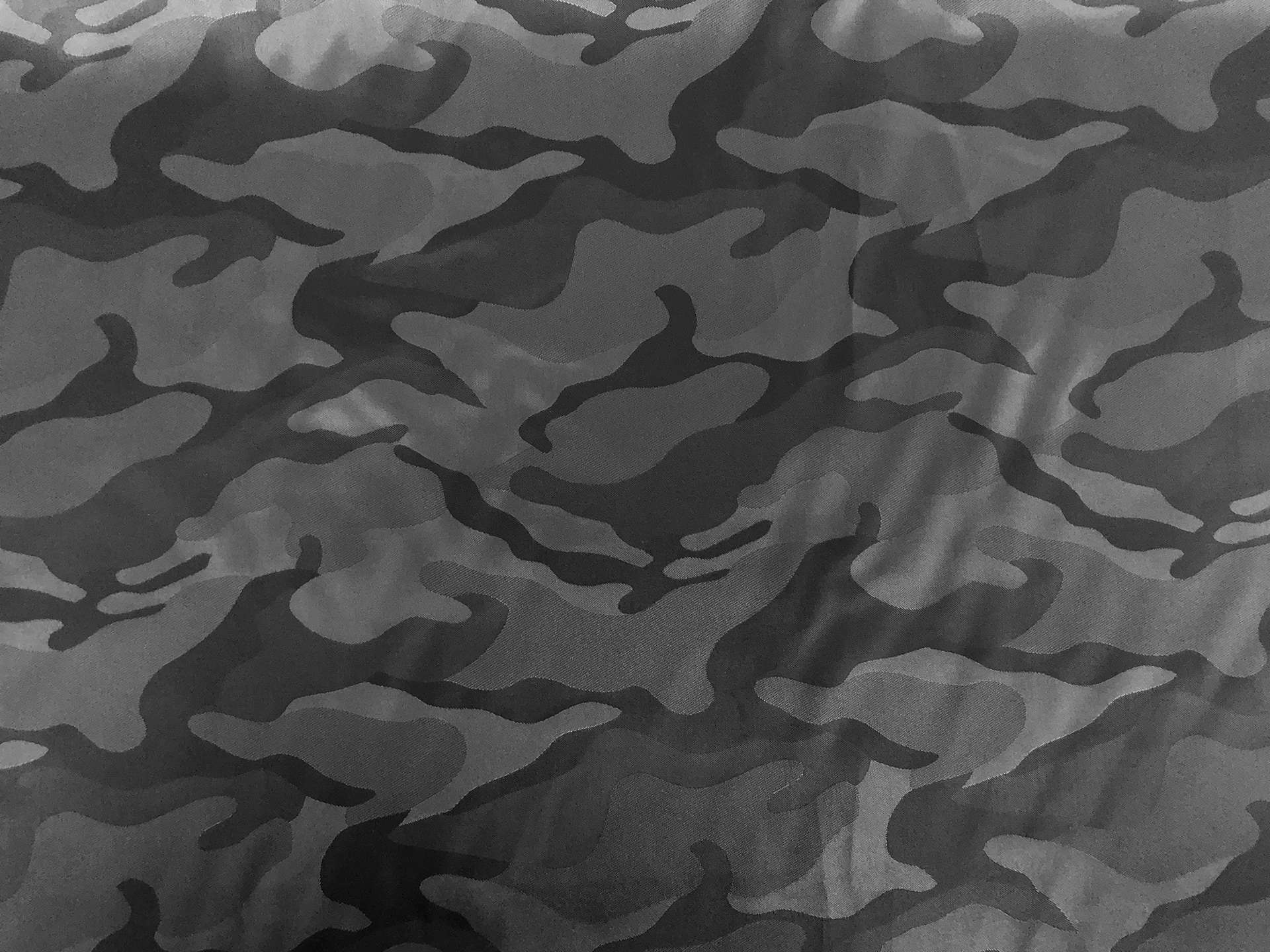 Polyester Camo Jacquard Rainwear in Gunmetal