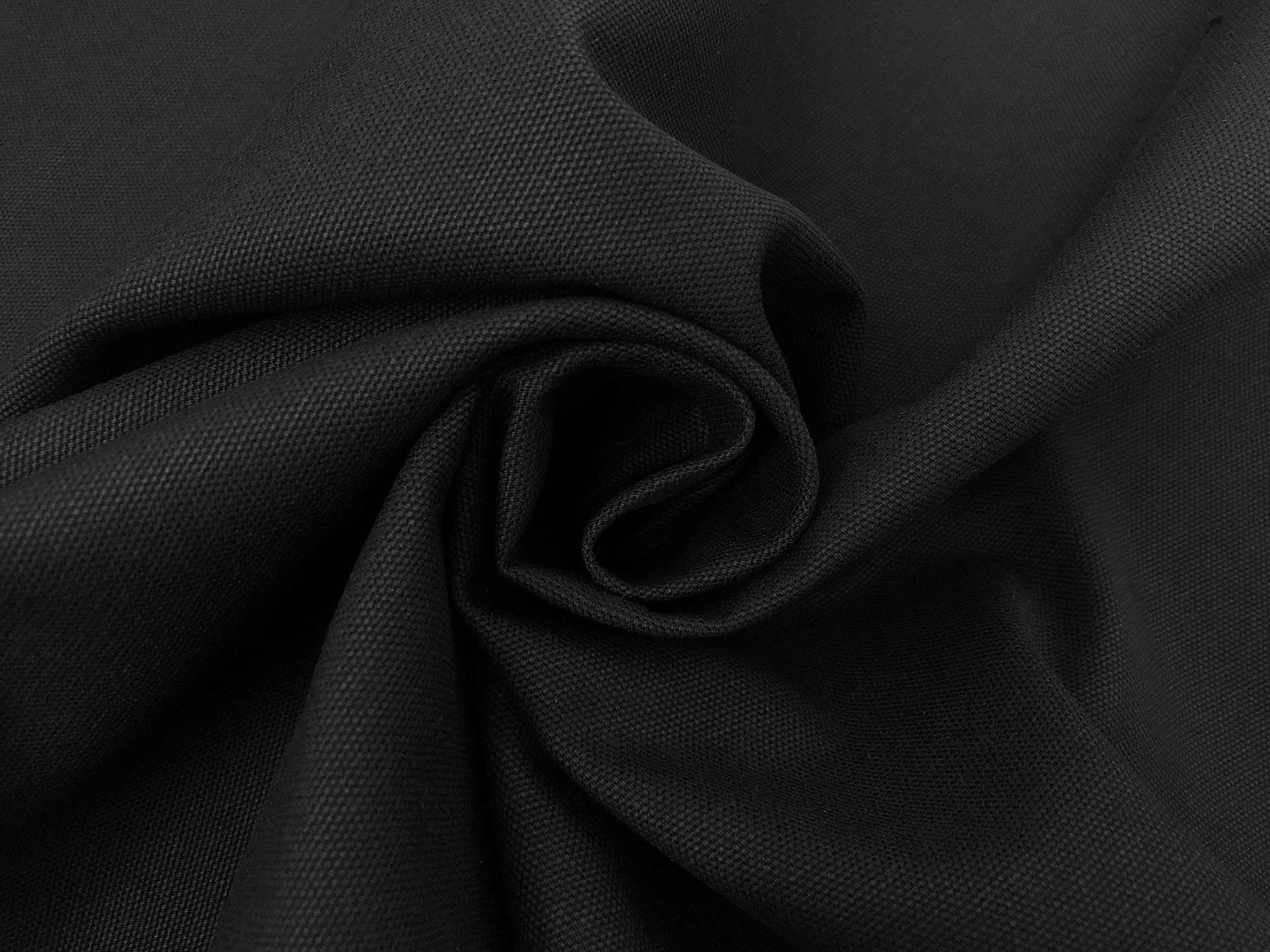 12 oz Cotton Canvas in Black