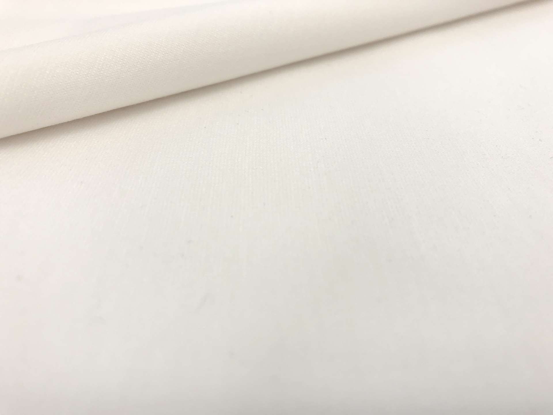 Lightweight Rayon Blend Ponte Knit in White